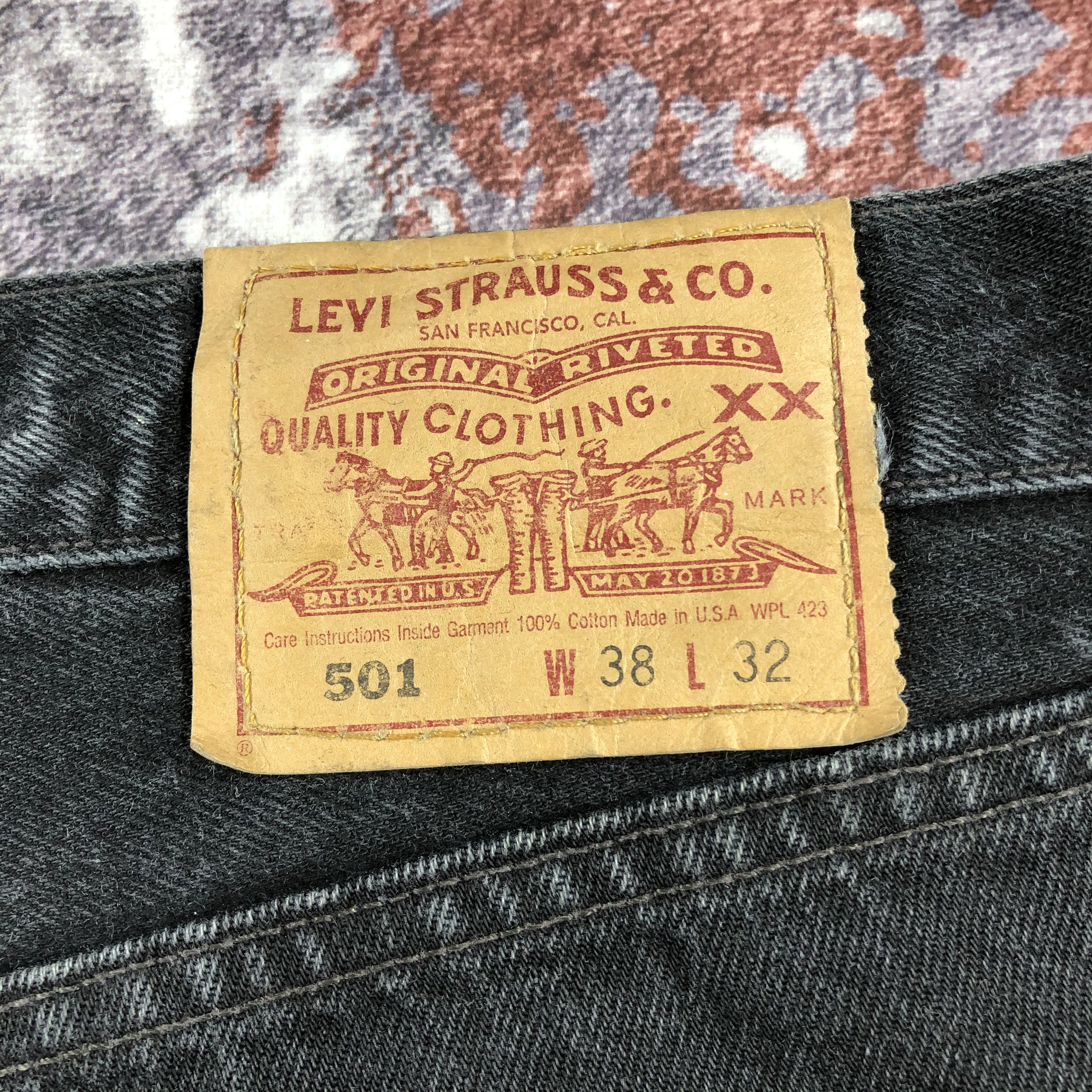 Levi's × Vintage Vintage 90s Levis 501 Earth Tone Jeans-JM2324 Size US 38 / EU 54 - 7 Thumbnail
