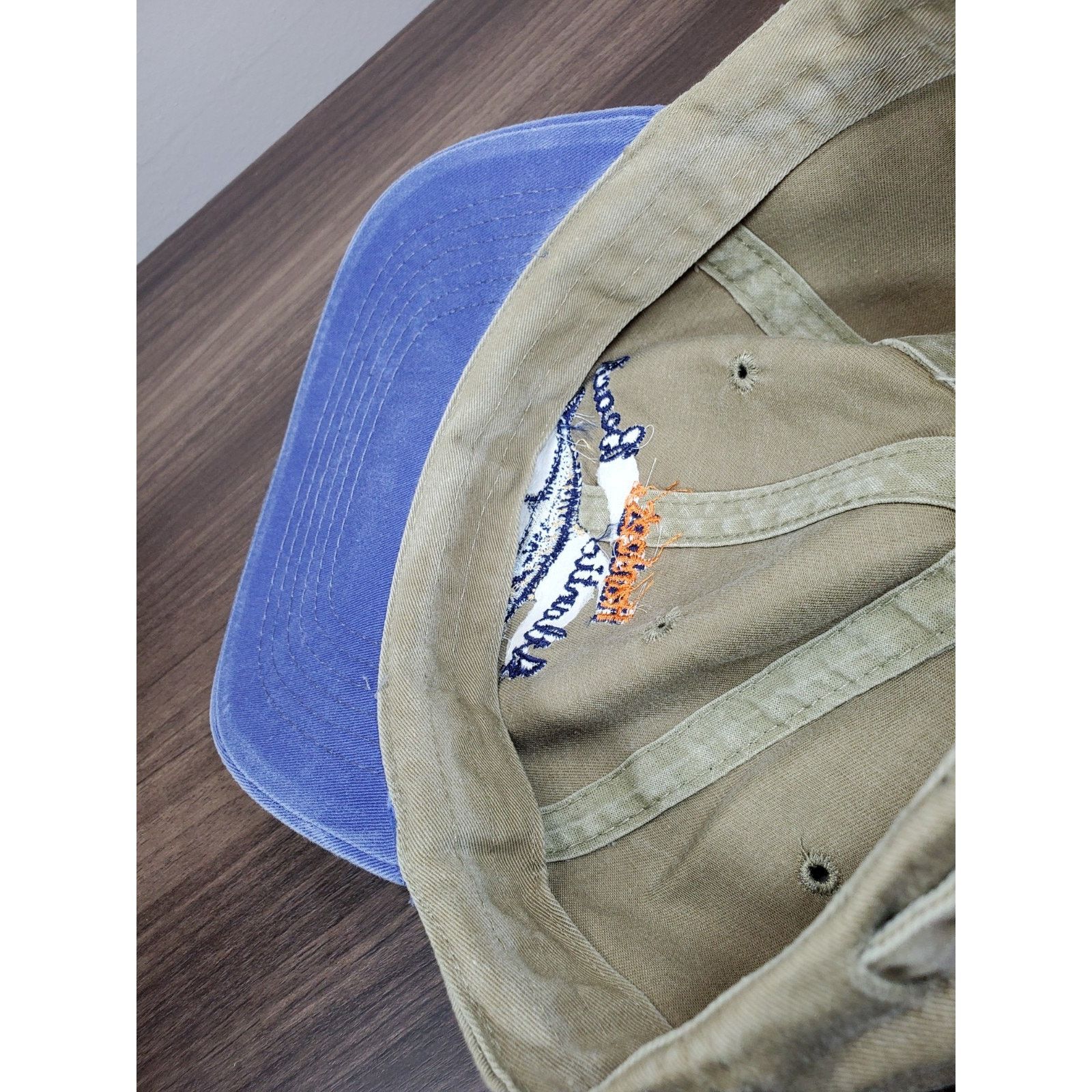 Vintage Hardee’s Atlantic Beach Mackerel Tournament Snapback Hat Cap Size ONE SIZE - 11 Thumbnail