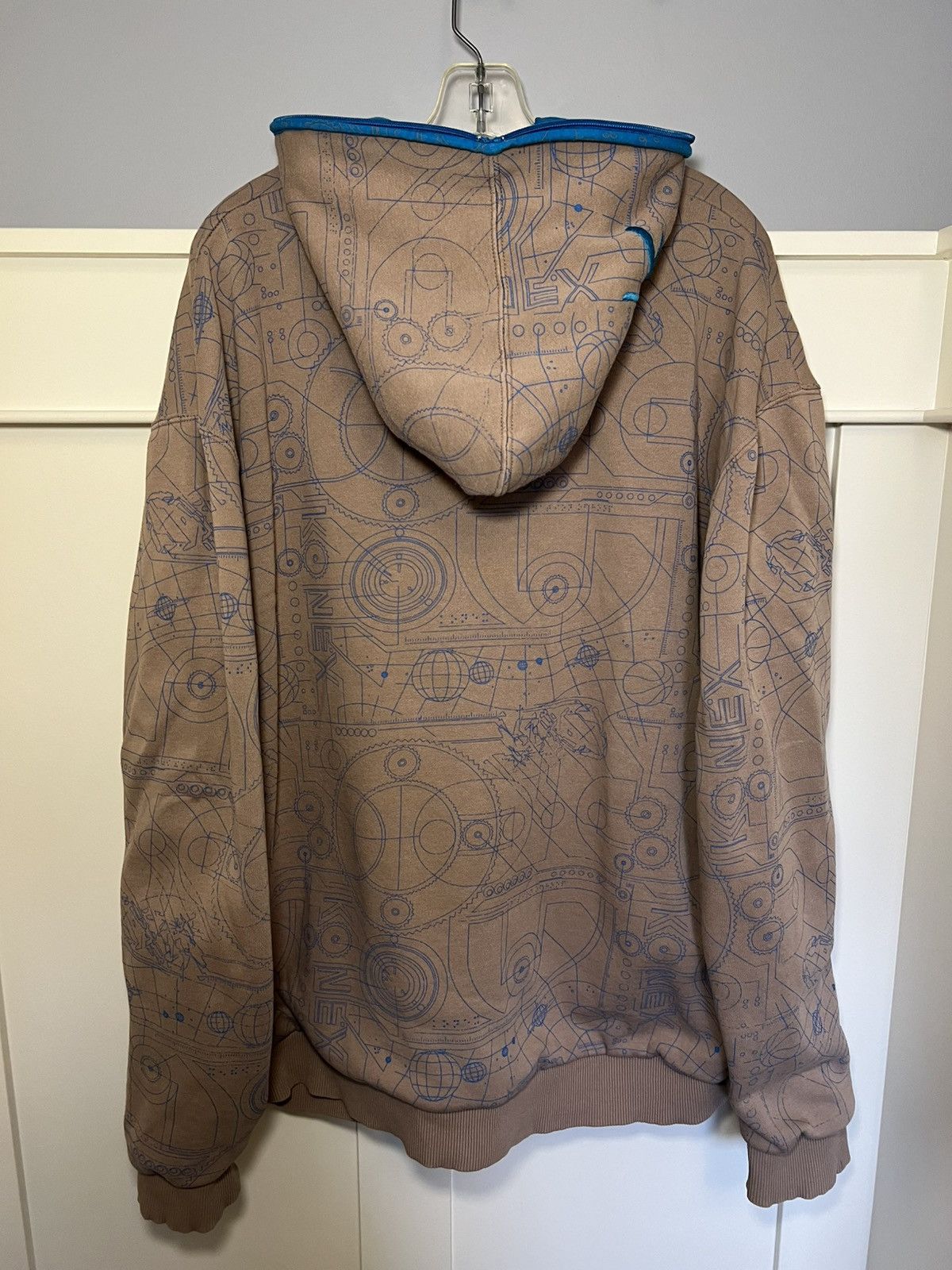 K1X Vintage K1X embroidered logo graffiti print full-zip hoodie Size US XXL / EU 58 / 5 - 3 Thumbnail