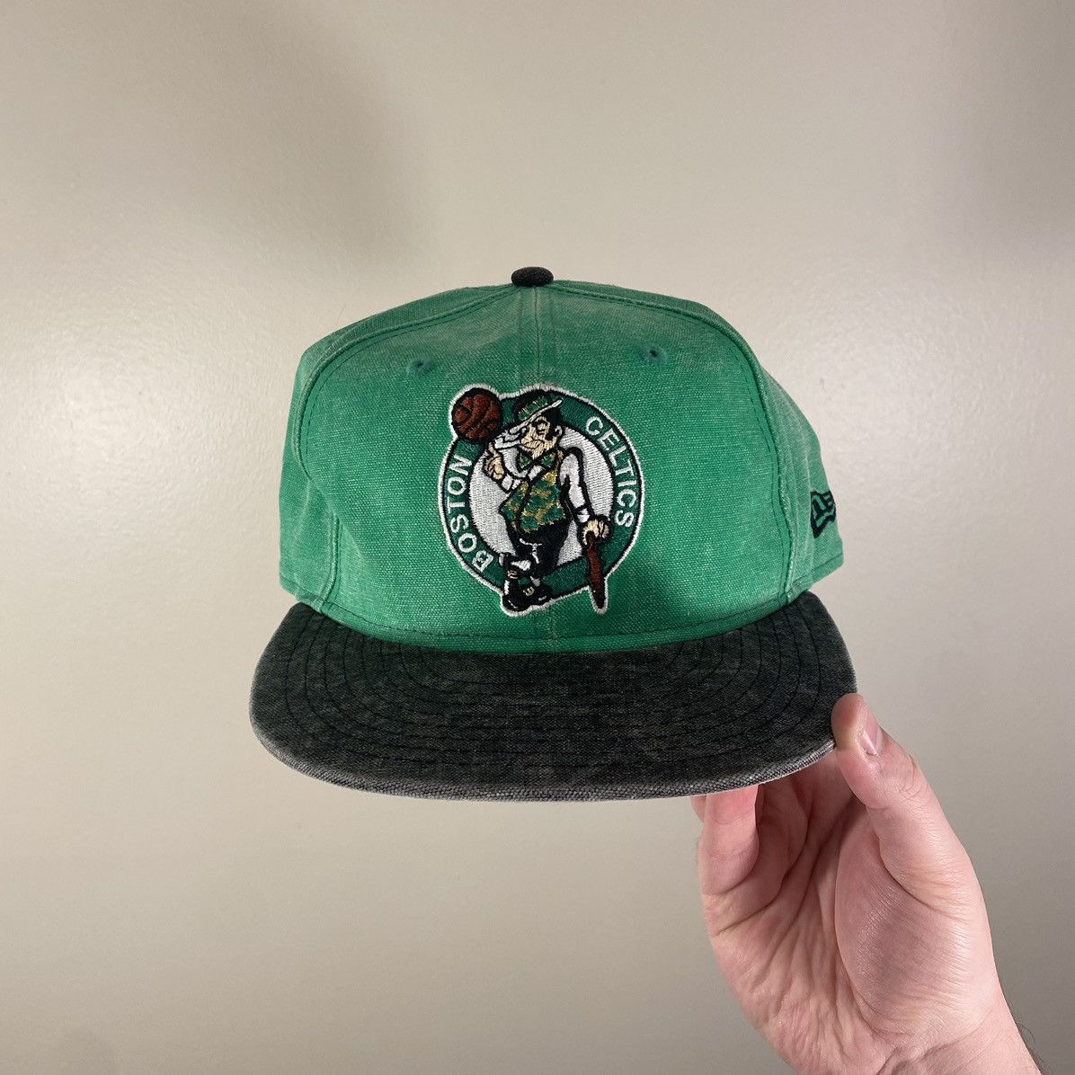 NBA × New Era × Vintage New Era Boston Celtics Snapback Hat Size ONE SIZE - 2 Thumbnail