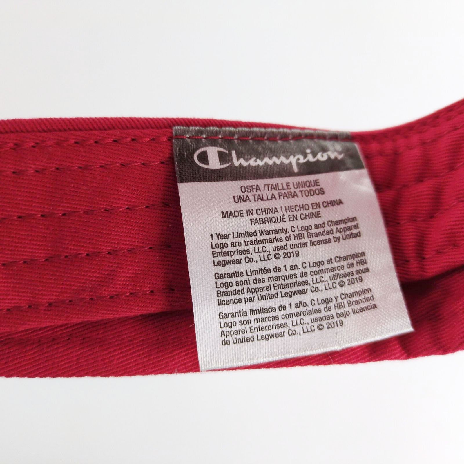 Champion Champion MLB Washington DC Nationals Red Sun Visor Hat Size ONE SIZE - 6 Thumbnail