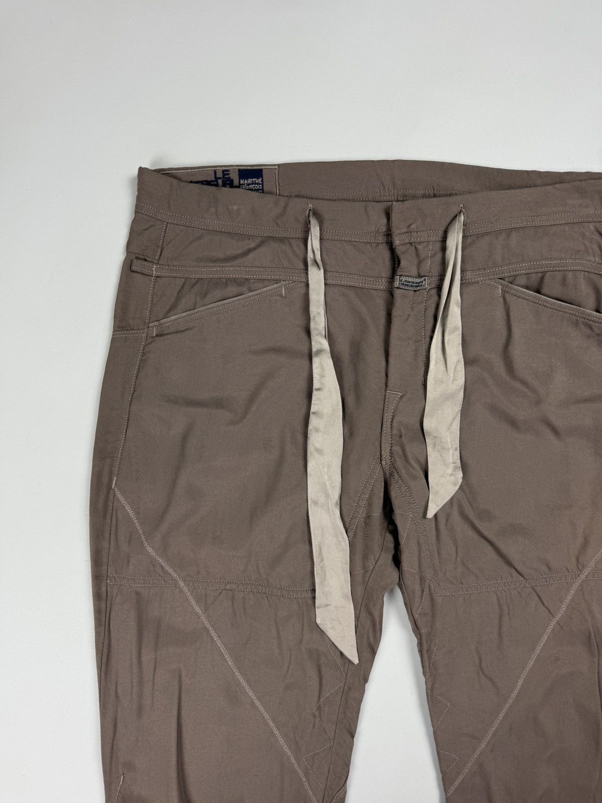Marithe + Francois Girbaud Marithe Francois Girbaud Drawstring Cuffed Pants Trousers Size 32" / US 10 / IT 46 - 8 Thumbnail