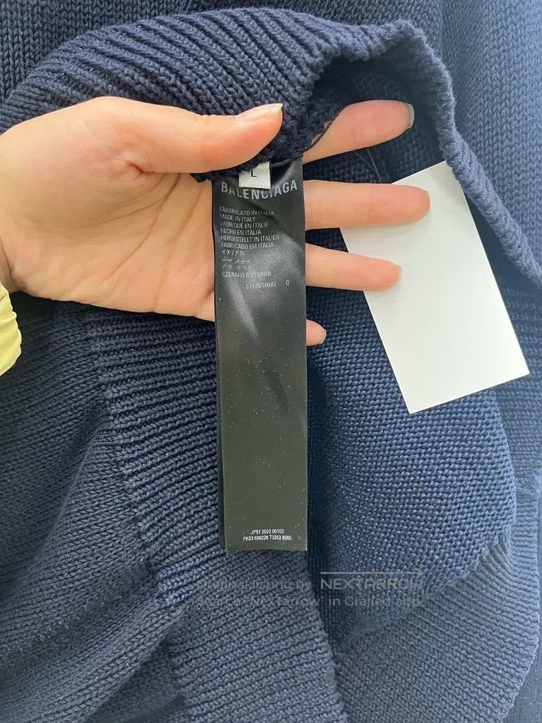 Balenciaga Balenciaga sweater Size US L / EU 52-54 / 3 - 4 Thumbnail