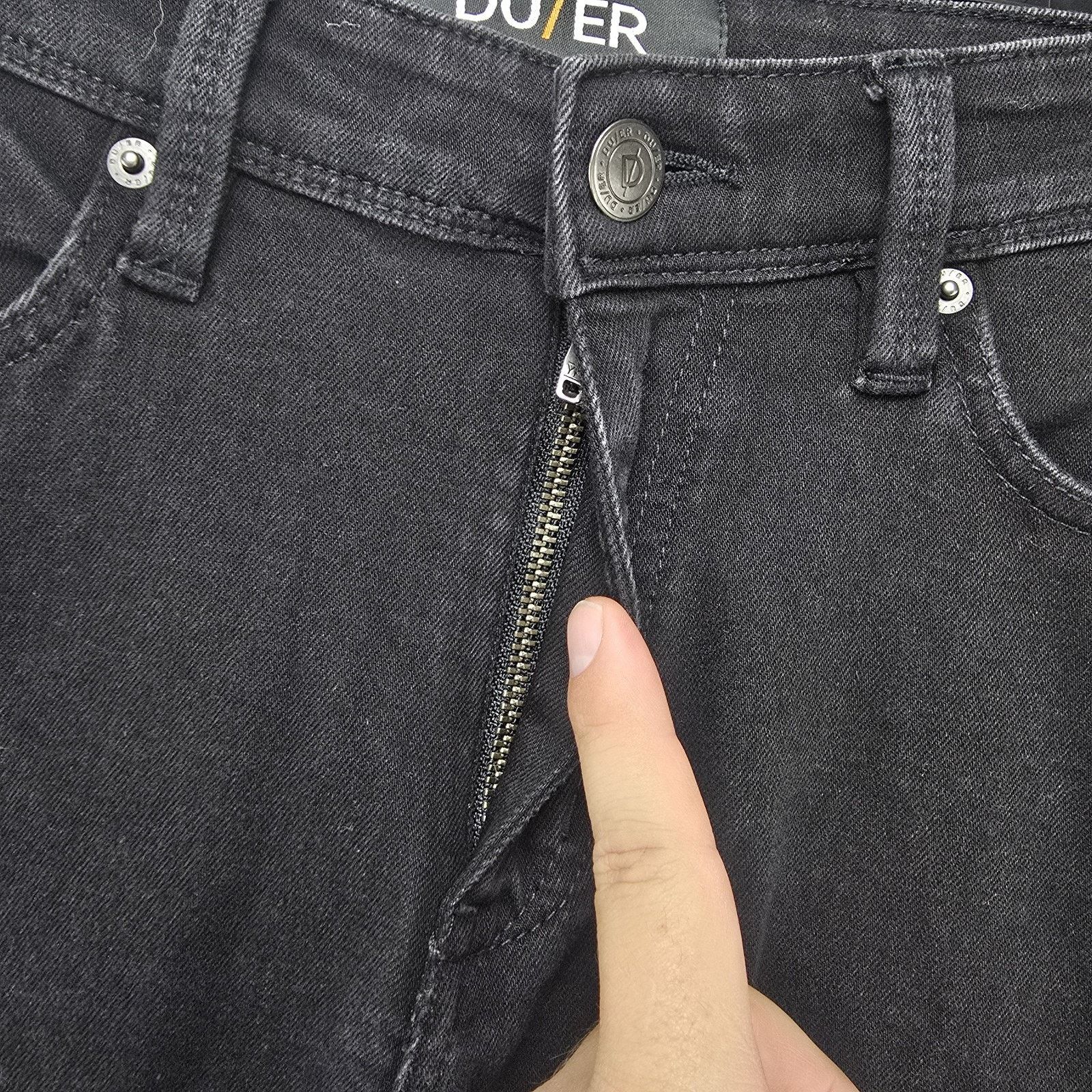 DUER DU/ER Duer Relaxed Taper Jeans Mens 31x34 (Fit 32x32.5) Size US 31 - 3 Thumbnail