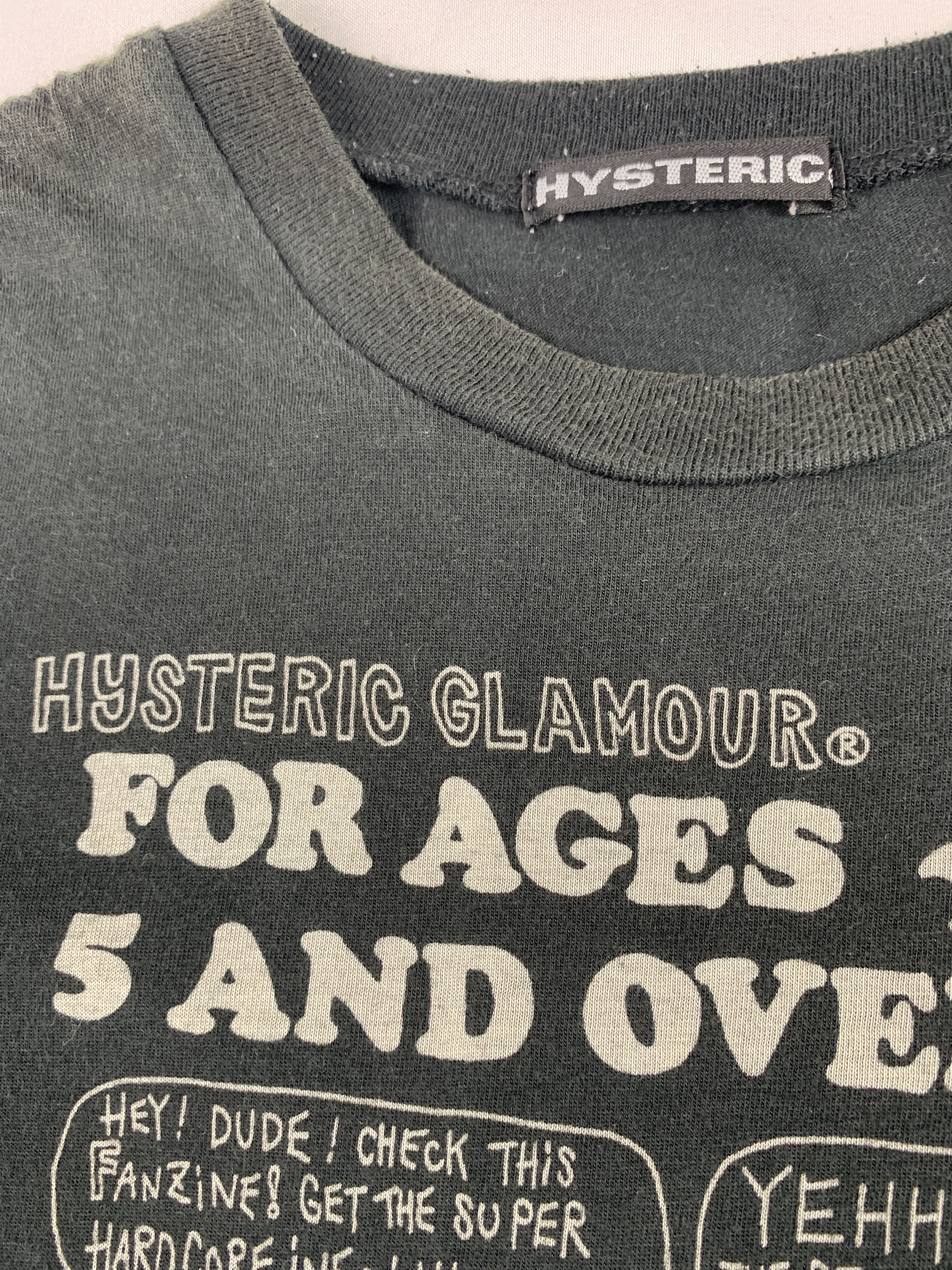 Hysteric Glamour 2000s Hysteric Glamour Cute Art Baby Tee (XS) Size XS / US 0-2 / IT 36-38 - 5 Thumbnail