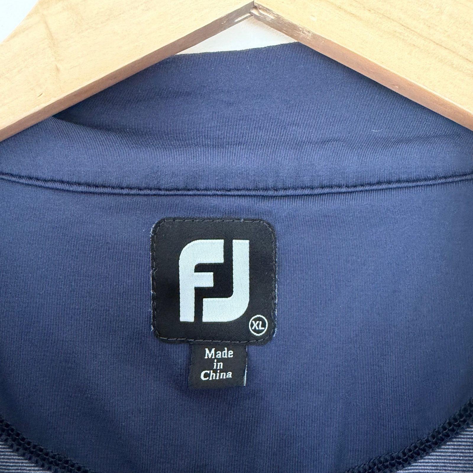 Footjoy Footjoy Quarter Zip Pullover Long Sleeve Golf Polo Shirt XL Size US XL / EU 56 / 4 - 3 Thumbnail