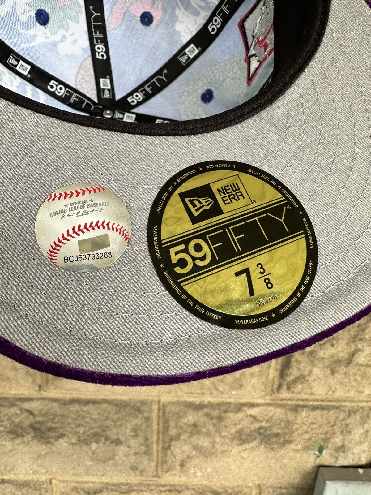 MLB × New Era × Supreme 7 3/8 Colorado Rockies 25th Anniversary Koi Pond Rockwell Size ONE SIZE - 12 Thumbnail