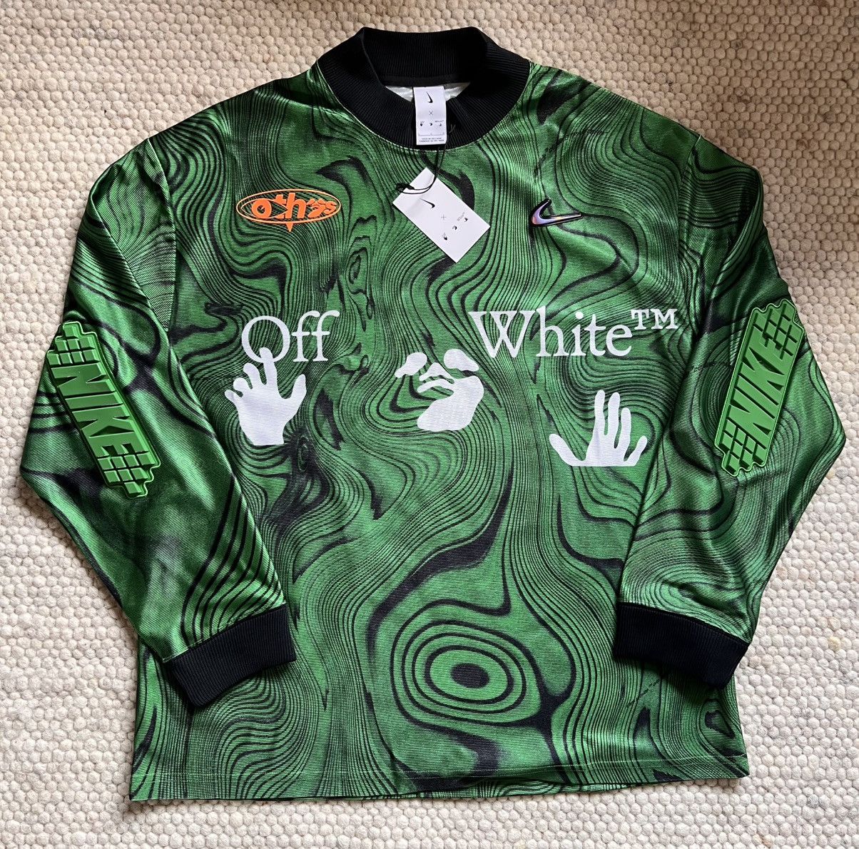 Nike × Off-White Nike x OffWhite Jersey Size US L / EU 52-54 / 3 - 1 Thumbnail