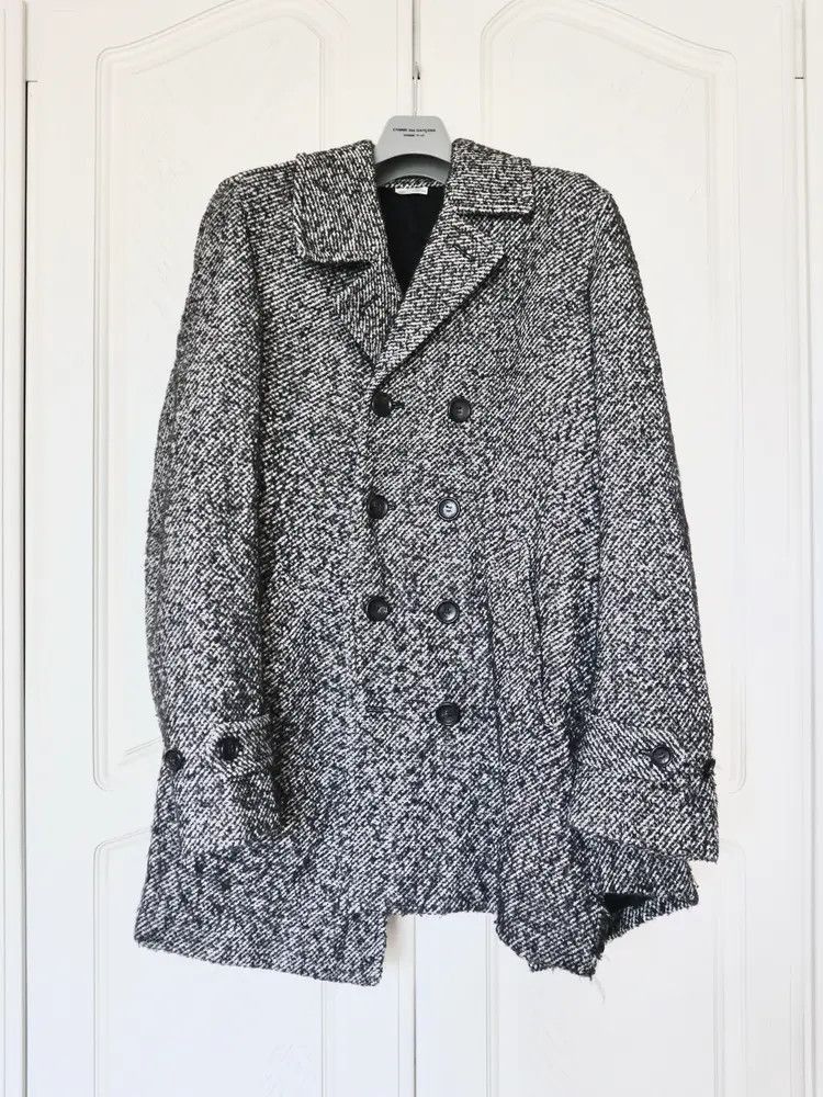 Comme des Garcons Homme Plus Comme Des Garcons Homme Plus 18AW White Shock Coat-2507 Size US S / EU 44-46 / 1 - 7 Thumbnail