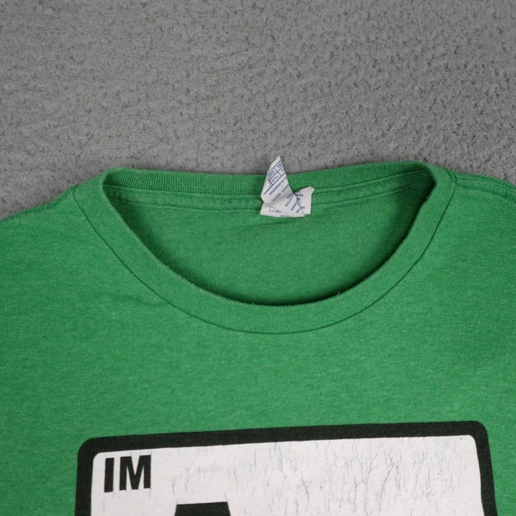 Vintage VINTAGE Shirt Green Graphic Funny Nerd Dad Mens 2XL Size US XXL / EU 58 / 5 - 5 Thumbnail