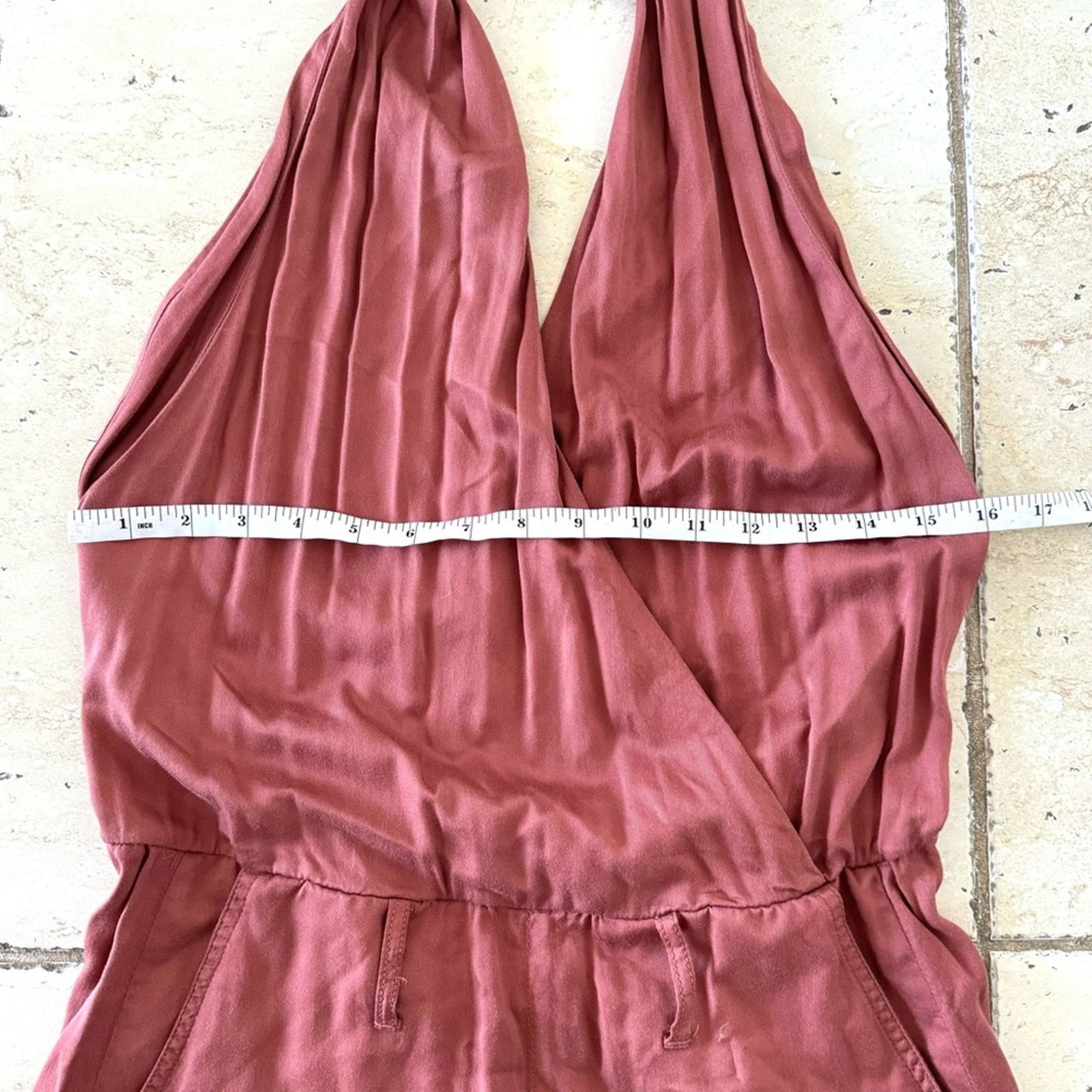 London Fog LONDON JEAN Romper, Size 0 Size 25" / US 0 / IT 36 - 7 Thumbnail