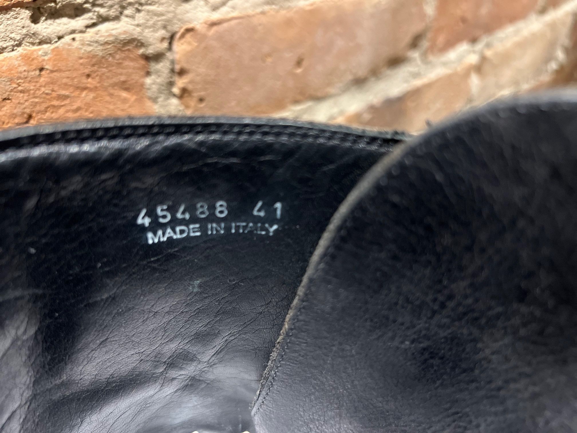 Rick Owens Rick Owens Leather Combat Boots – Side Zip – 45488 Size US 8 / EU 41 - 7 Thumbnail