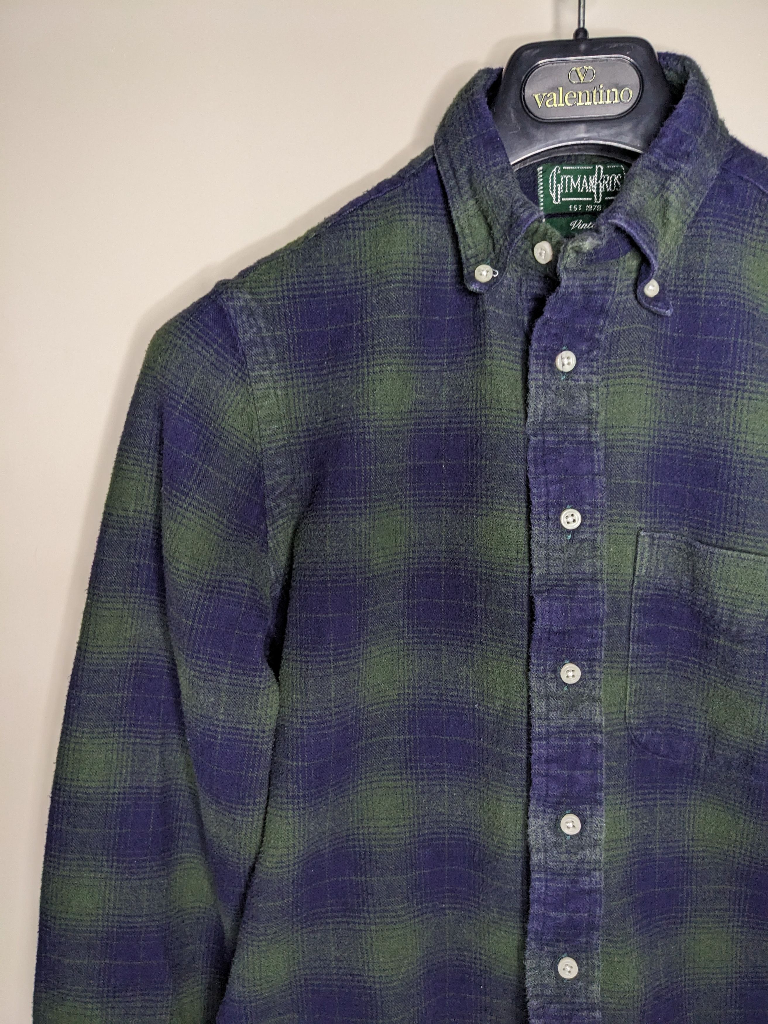 Gitman Bros. Vintage Gitman Bros Vintage Tweed Flannel Small Made In USA Size US S / EU 44-46 / 1 - 4 Thumbnail