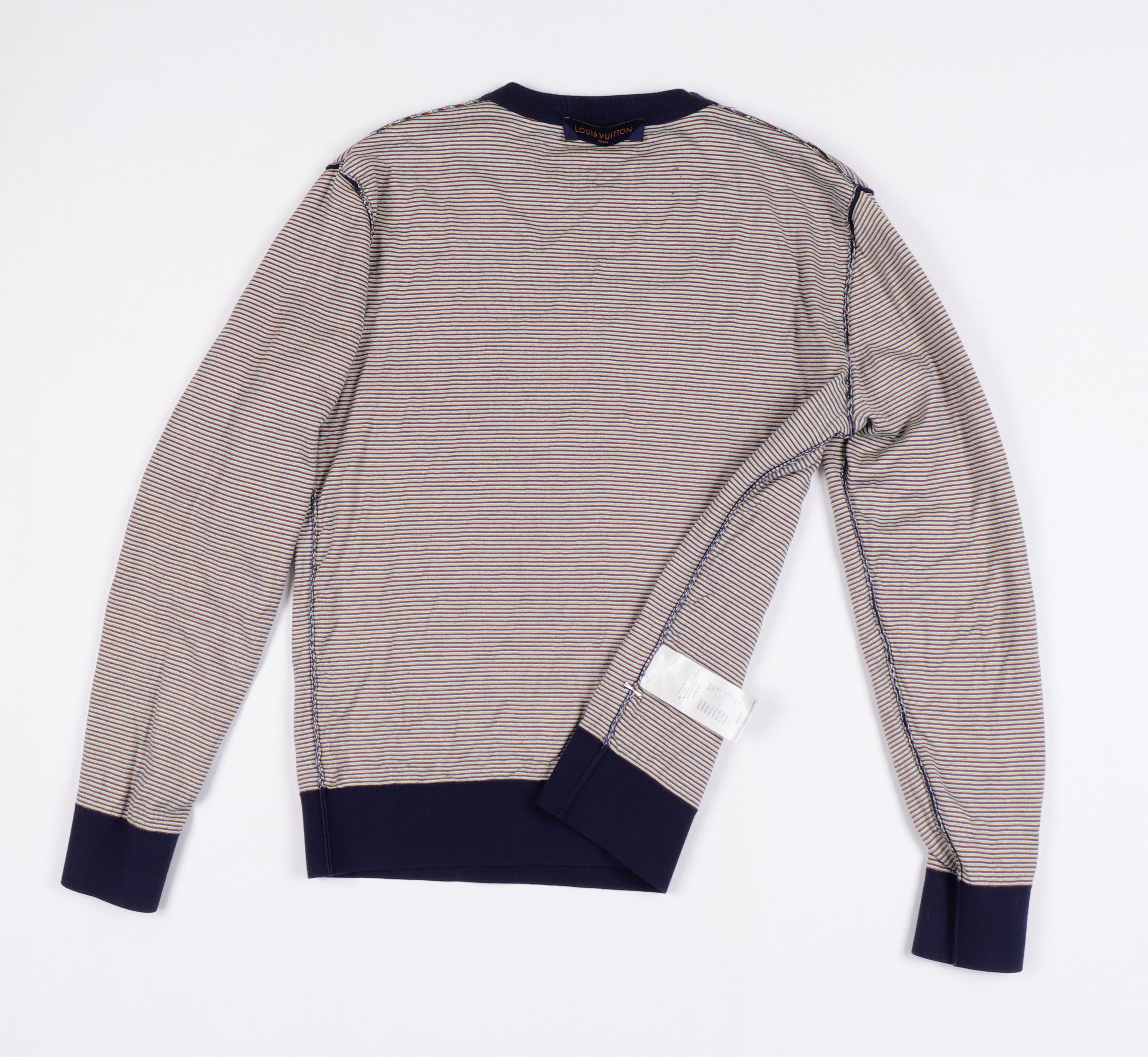 Louis Vuitton Men's Louis Vuitton Blue Monogram Sweater Size S Size US S / EU 44-46 / 1 - 11 Thumbnail