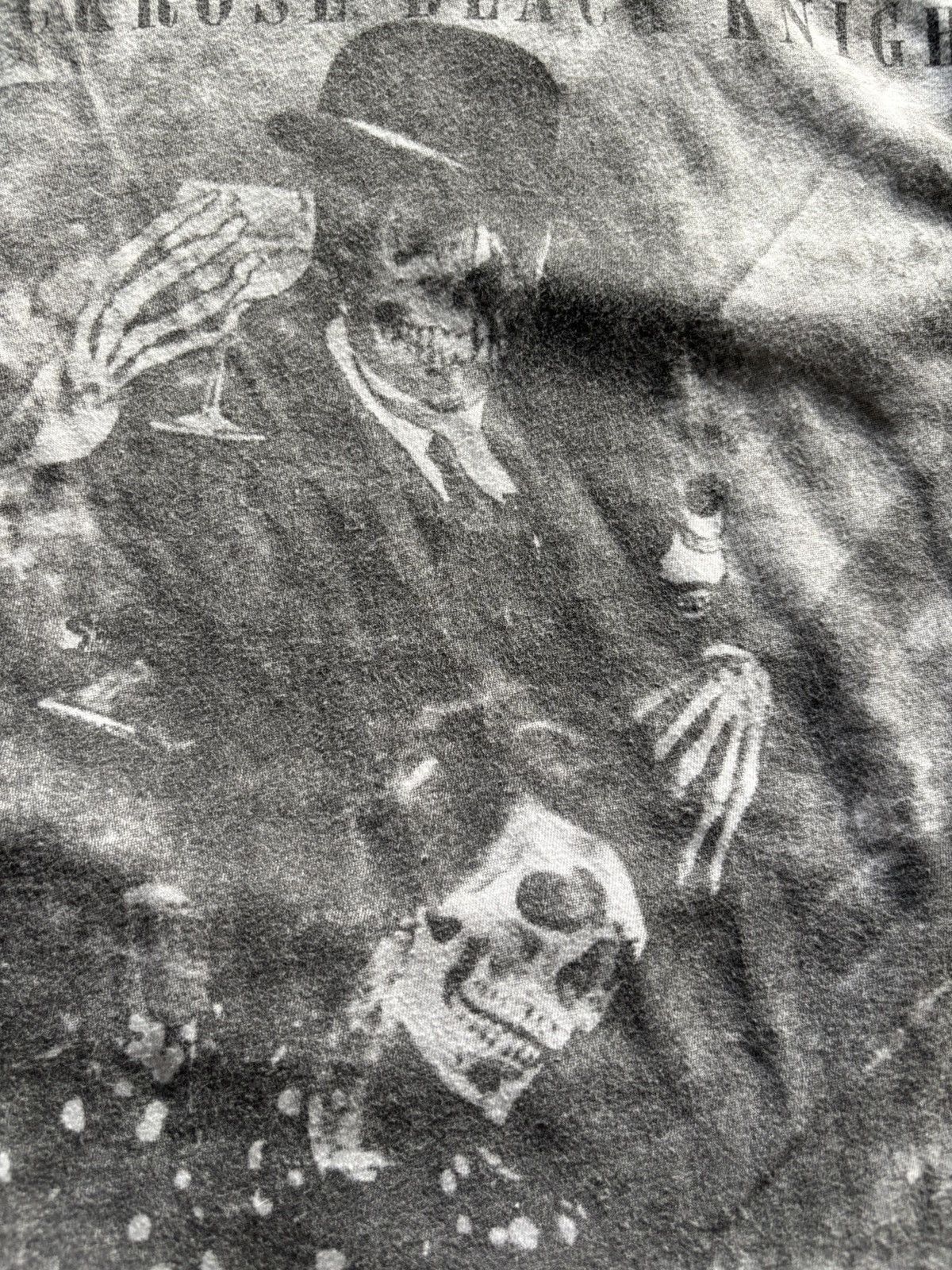 JACKROSE jackrose y2k skull design long sleeve i6w9/lgb archive style Size US M / EU 48-50 / 2 - 8 Thumbnail