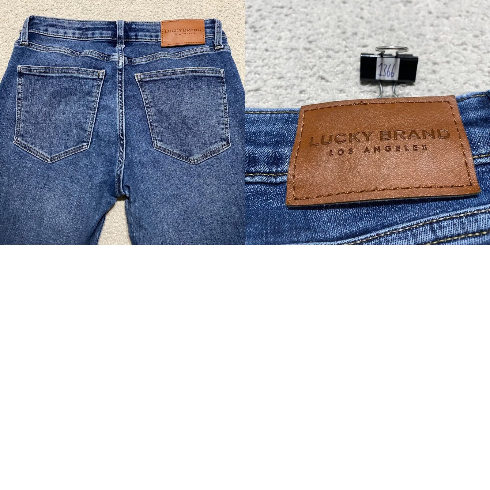 Lucky Brand Lucky Brand Jeans Blue Denim Medium Wash Women 6 Bootcut Pocket 5-Pocket Regular Inseam 31in Stretch Vintage No BMI-2024 Size 28" / US 6 / IT 42 - 9 Thumbnail