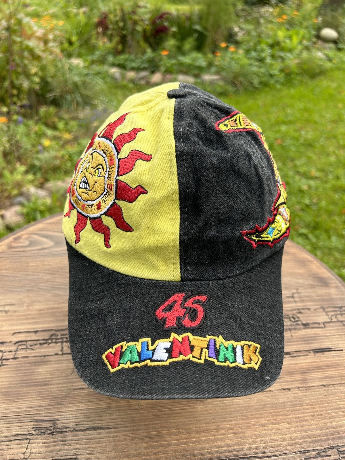 Vintage 90s Vintage Valentino Rossi Rare Embroidery Cap Hat Size ONE SIZE - 3 Thumbnail