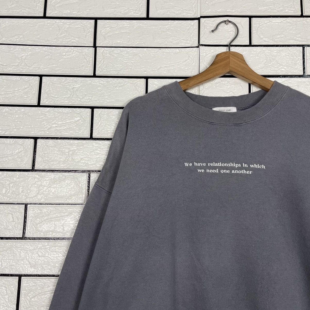 Japanese Brand Japanese Brand Adoon Plain Crewneck Sweatshirt Size US L / EU 52-54 / 3 - 7 Thumbnail