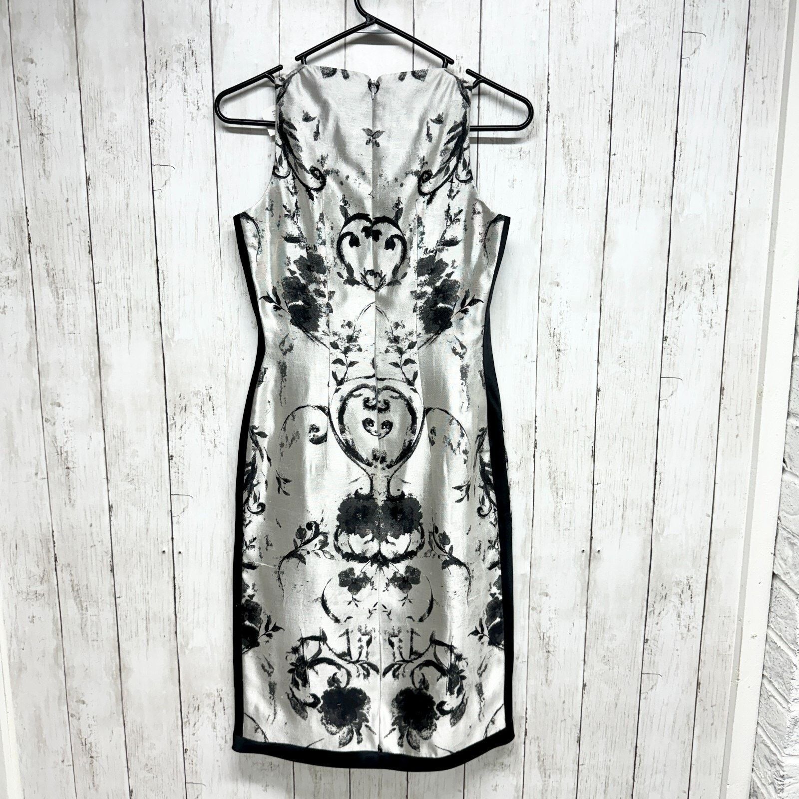 Vintage VTG Peggy Jennings Dress Medium Sleeveless Mini Floral 80s Size M / US 6-8 / IT 42-44 - 4 Thumbnail