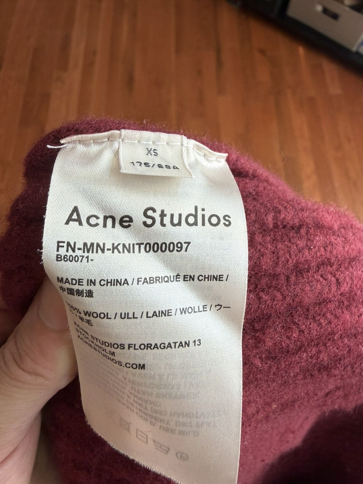 Acne Studios acne studios kally fw19 ribbed rollneck sweater Size US XS / EU 42 / 0 - 4 Thumbnail