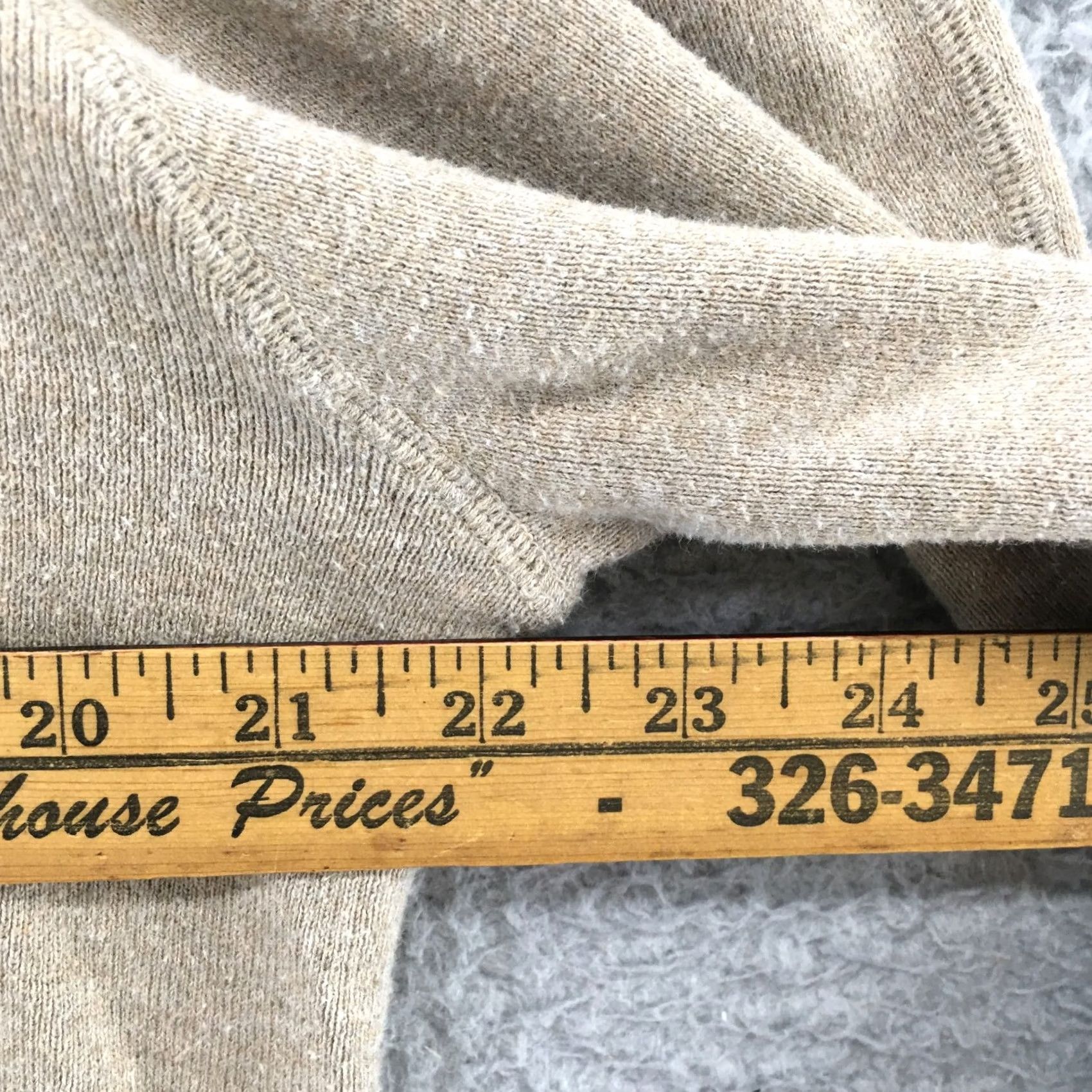 Banana Republic Banana Republic Sweater Womens XL Beige Long Sleeve Pullover Crewneck Knit Size XL / US 12-14 / IT 48-50 - 4 Thumbnail