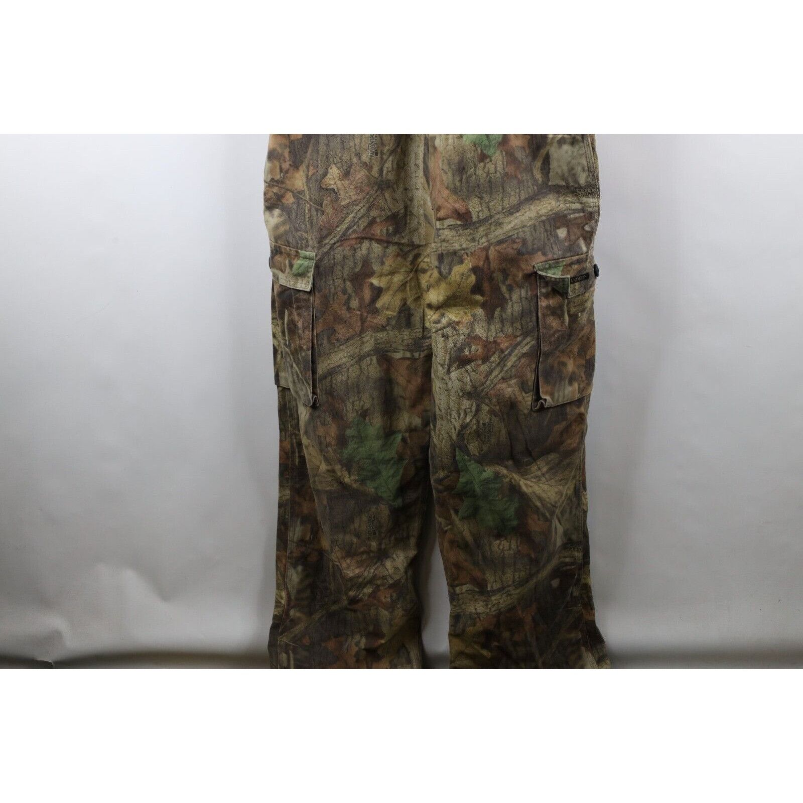 Vintage Vintage 90s StreetwearFaded Camouflage Wide Leg Overalls Size US 38 / EU 54 - 4 Thumbnail