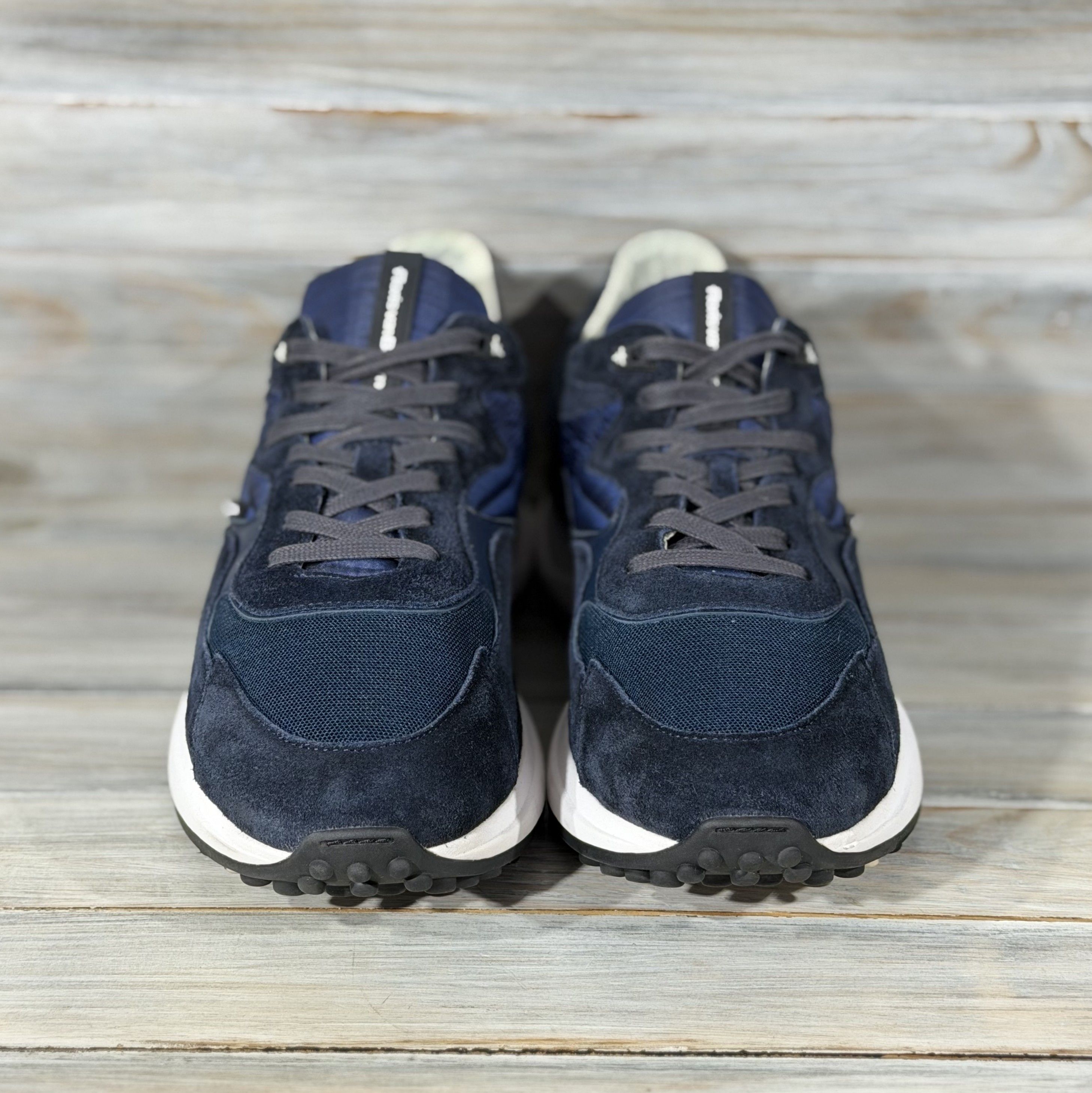 Floris van Bommel FLORIS VAN BOMMEL Noppi Night Blue Suede Sneakers Luxury Size US 10.5 / EU 43-44 - 3 Thumbnail
