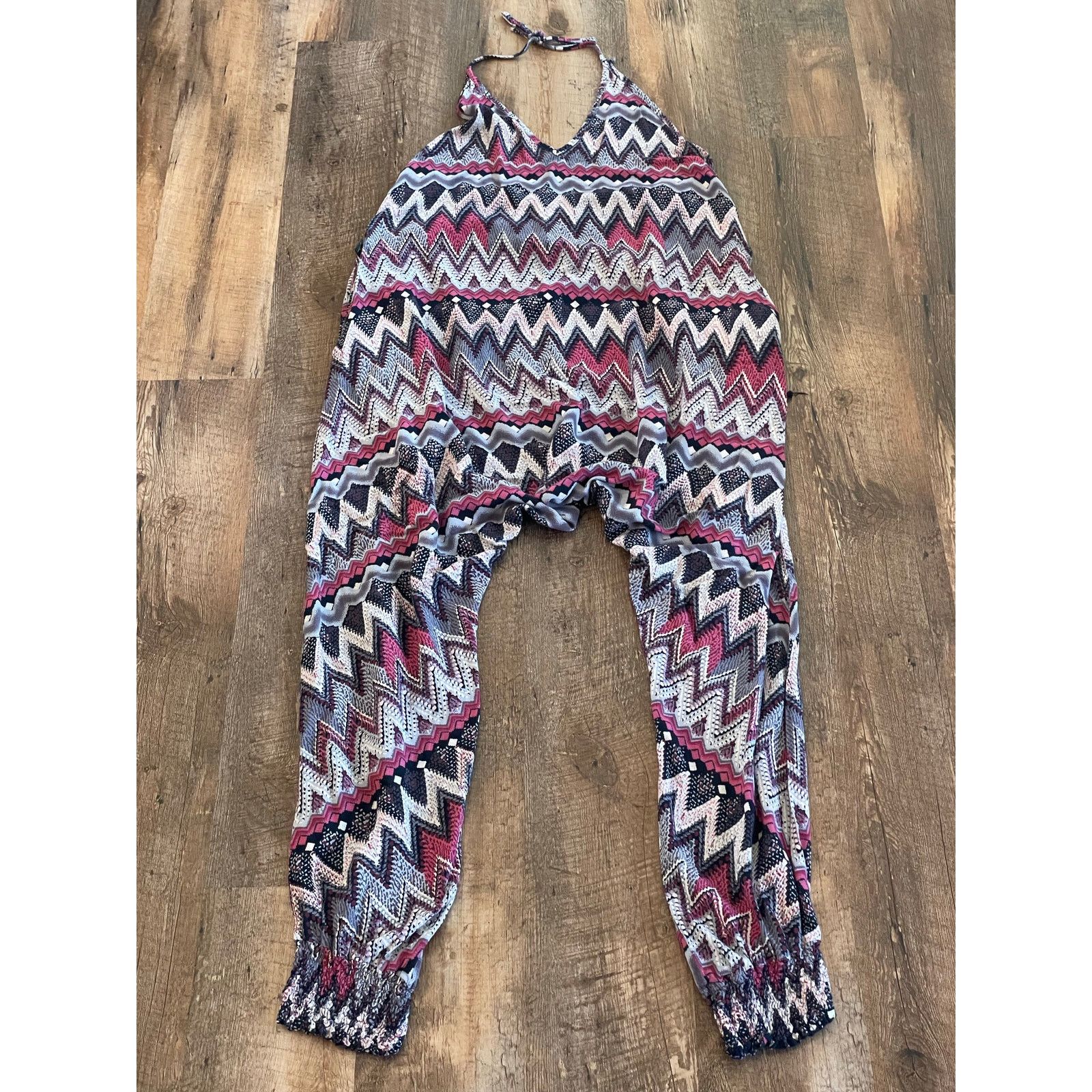 Other Buddha Pants Zag Harem Jumpsuit The Catsuit M 100% Cotton Size 32" / US 10 / IT 46 - 1 Thumbnail