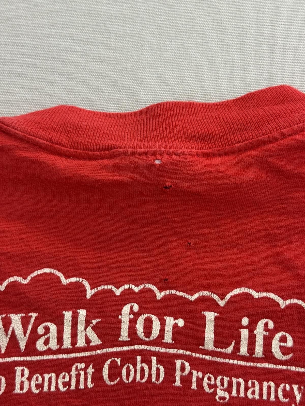 Designer Vintage Choose Life Walk For Life T-shirt 1988 Chick-fila-A Size US L / EU 52-54 / 3 - 9 Thumbnail