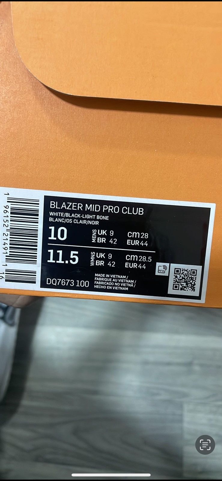 Nike Blazer mid pro club Size US 10 / EU 43 - 7 Thumbnail