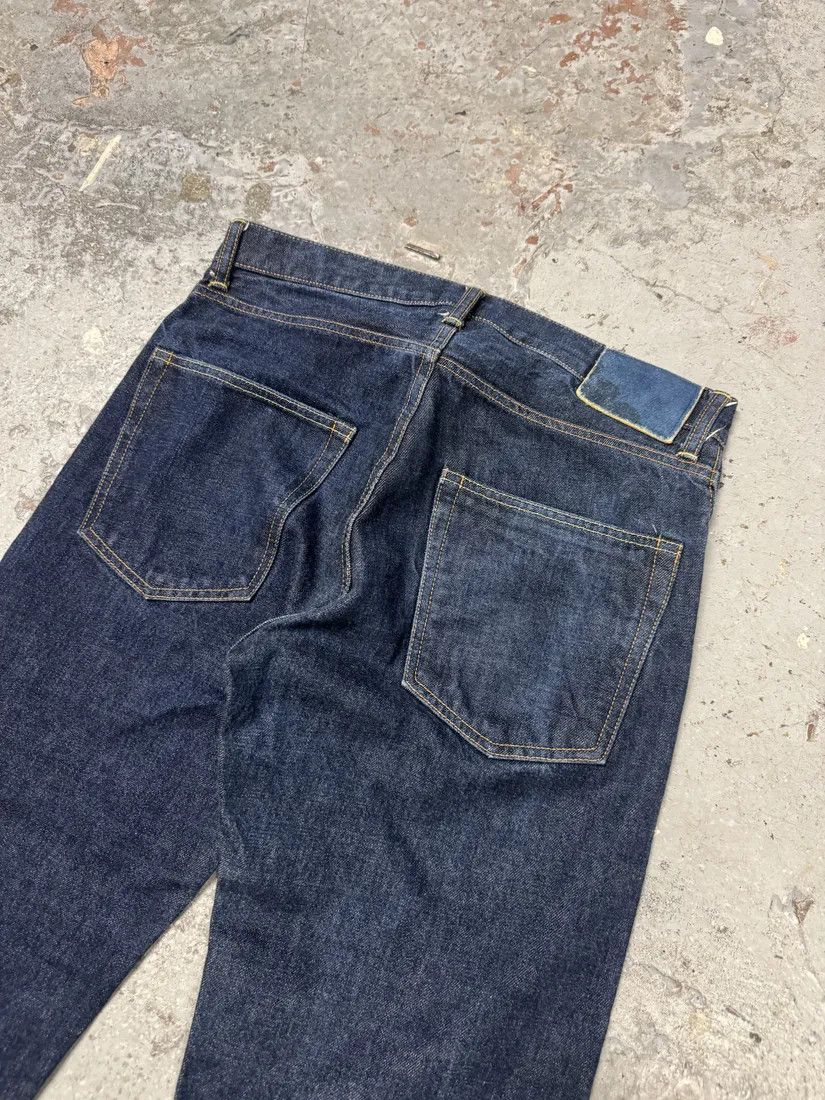 Designer × Vintage × Visvim Visvim Premium Salvaged Navy Brut Regular Denim Jeans Size US 31 - 11 Thumbnail