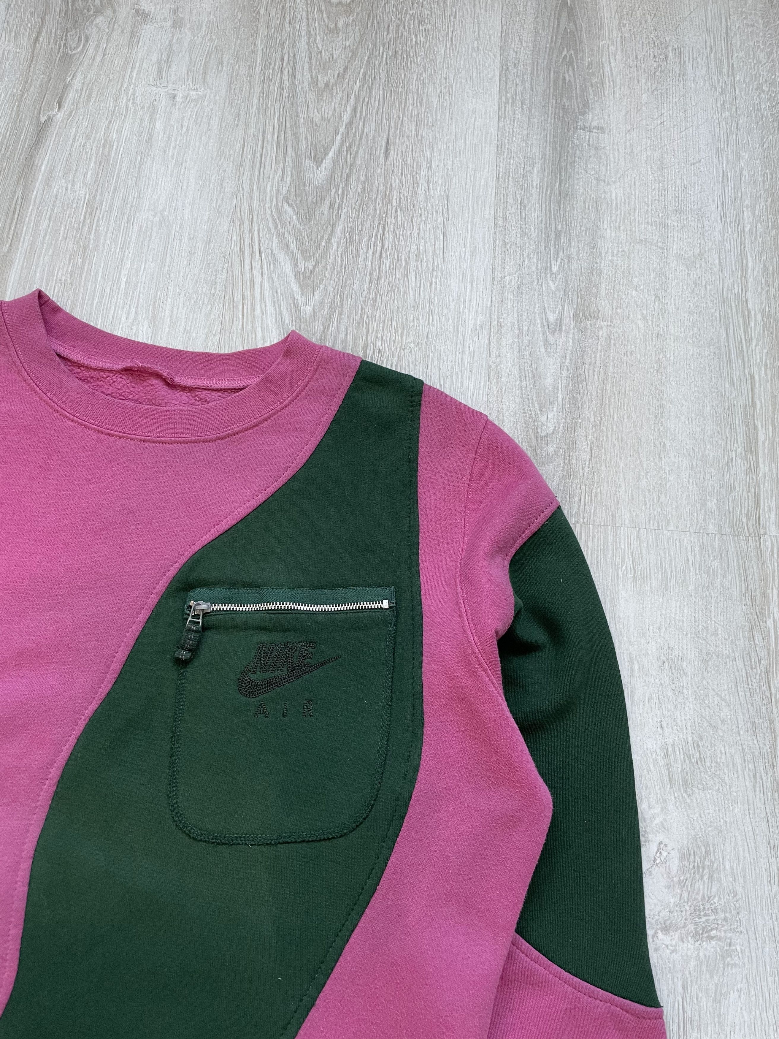 Nike Vintage Y2K Nike Custom Sweatshirt Zip Pockets Size US M / EU 48-50 / 2 - 2 Thumbnail