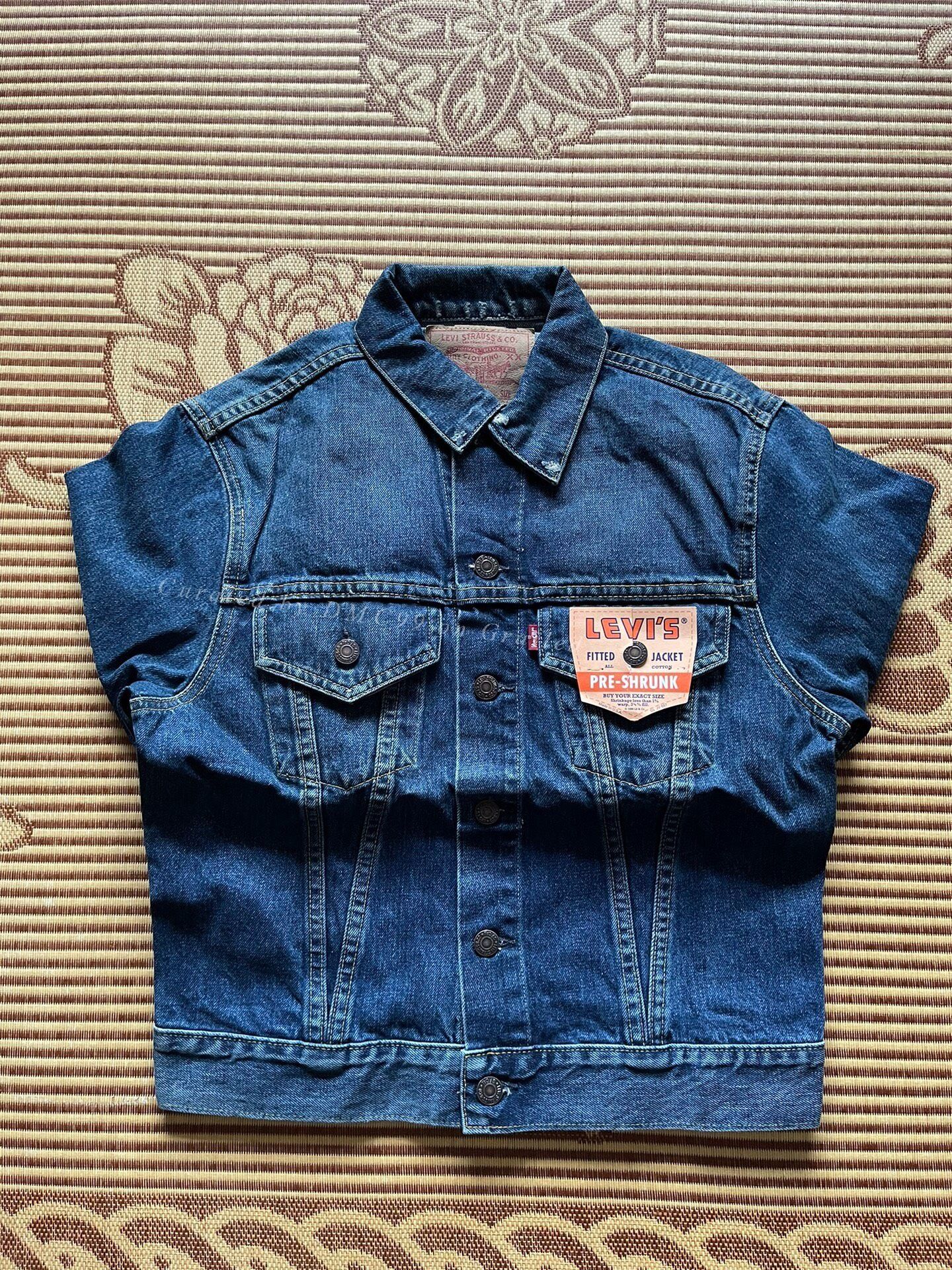 Levi's Vintage Clothing Levi's LVC 557xx Washed Denim Jacket Size US M / EU 48-50 / 2 - 1 Thumbnail