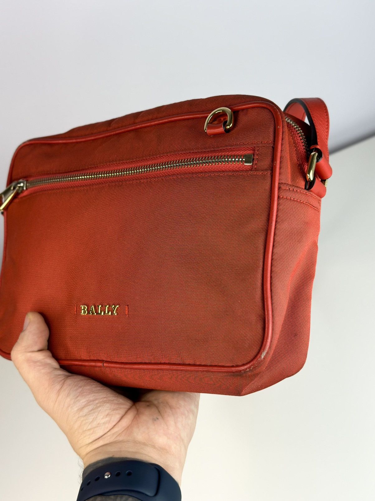 Bally Bally Red Nylon Bag Size ONE SIZE - 5 Thumbnail