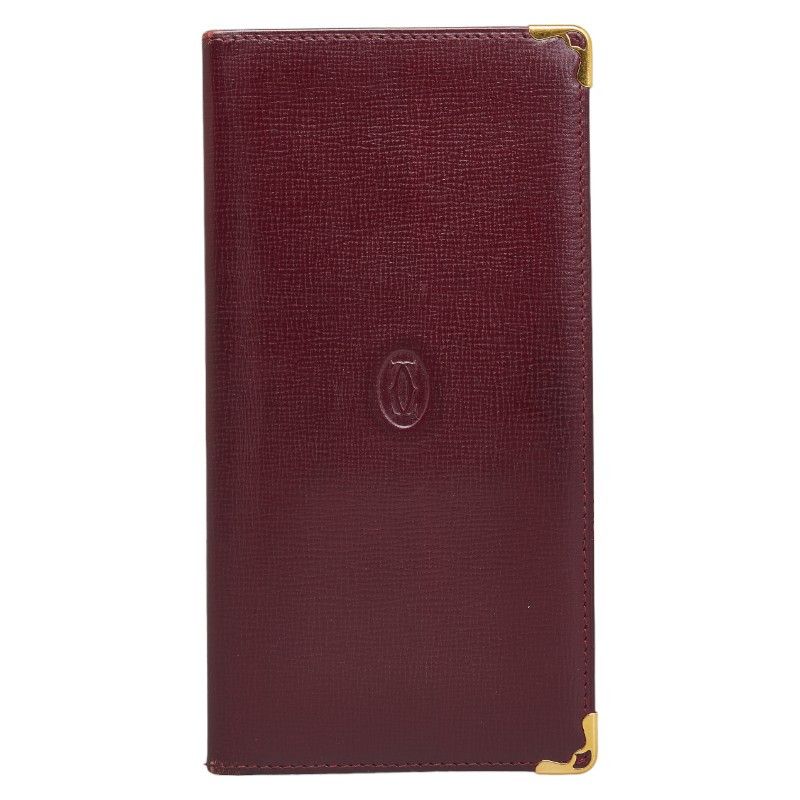 Cartier Cartier Cartier Must Line Leather Long Wallet Leather Long Wallet in Very Good Condition Size ONE SIZE - 1 Thumbnail