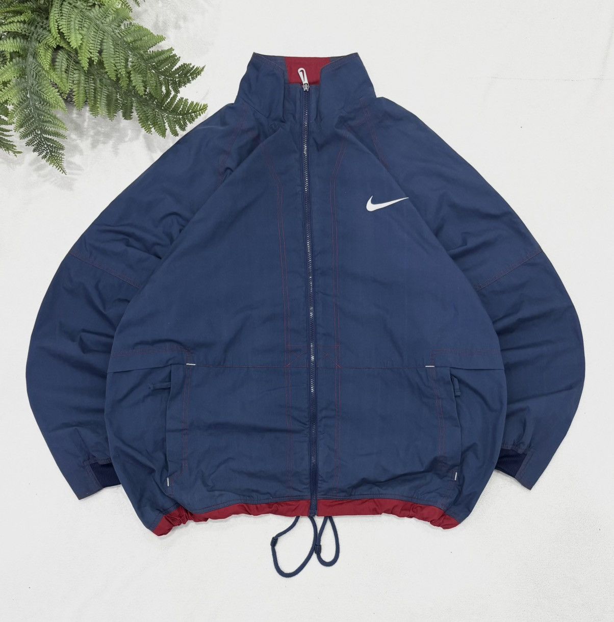 Nike 90s Vintage Nike Athletic Vintage Oversized Spellout Logo Size US XL / EU 56 / 4 - 2 Thumbnail