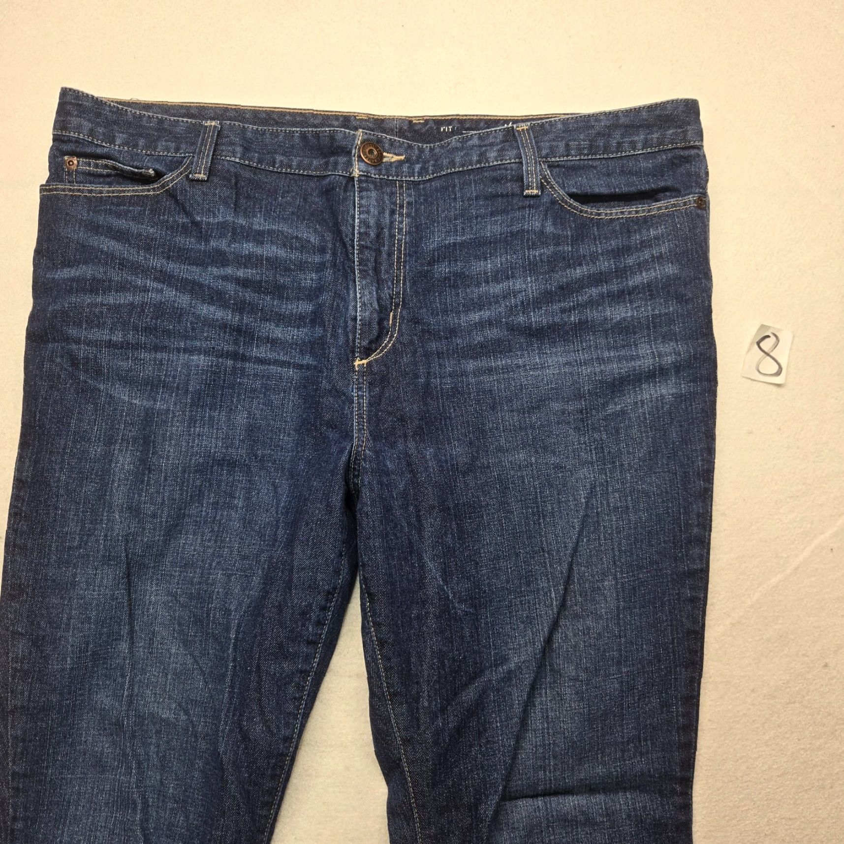 Eddie Bauer Eddie Bauer Jeans Bootcut Women 18R Blue Denim Pants Adult Womens 18R 5-Pocket Design Medium Wash Vintage No Size 40" / US 18 - 2 Thumbnail