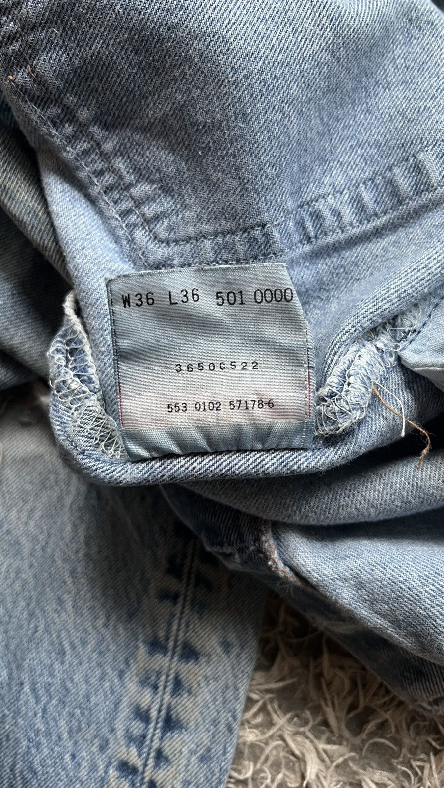 Levi's Made in USA 501’s Measures 33.5x32 Size US 34 / EU 50 - 4 Thumbnail