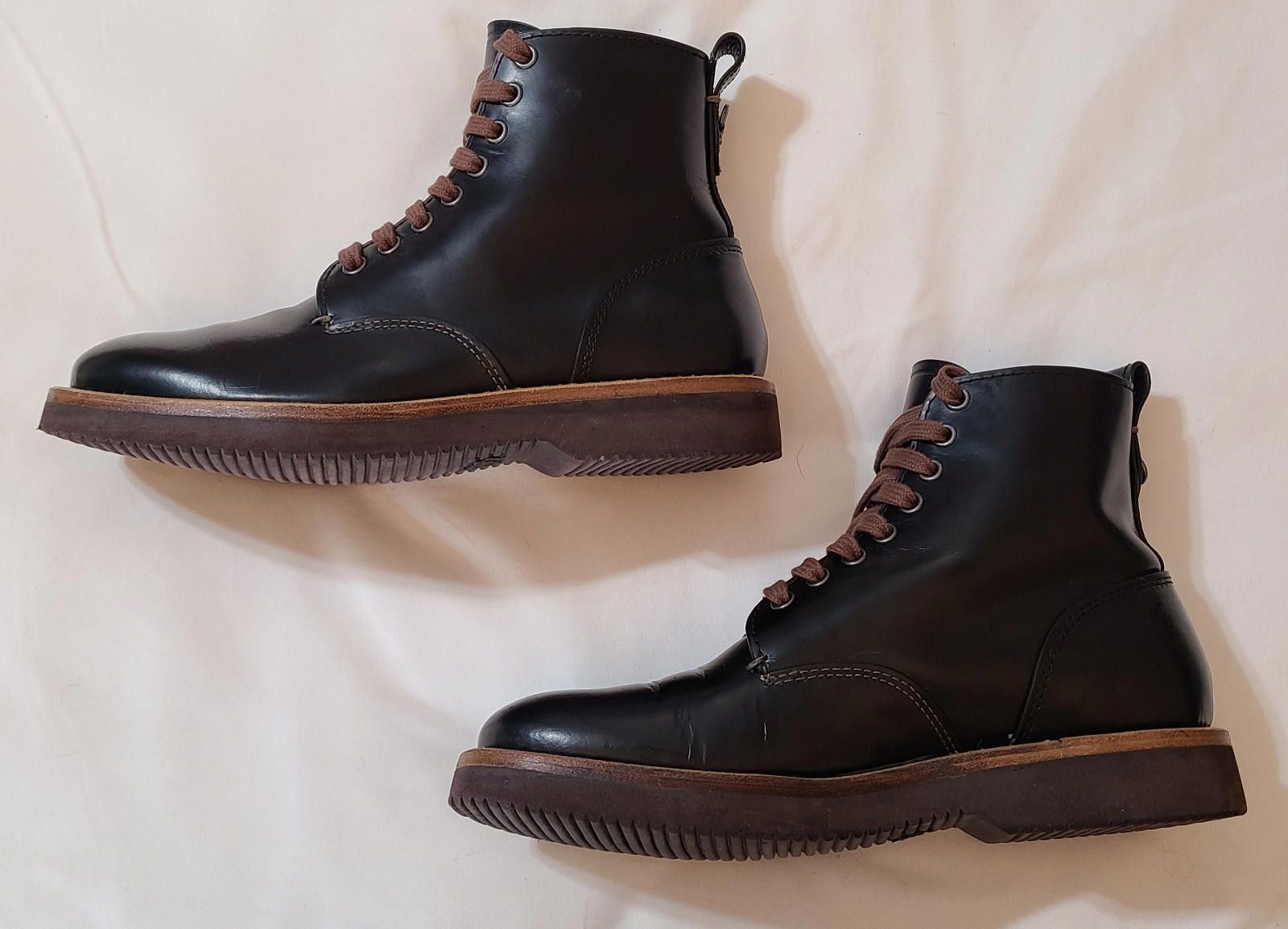 Coach Coach Derby Black Spazzolato Combat Boots Men Size 7.5 G1255 Size US 7.5 / EU 40-41 - 10 Thumbnail
