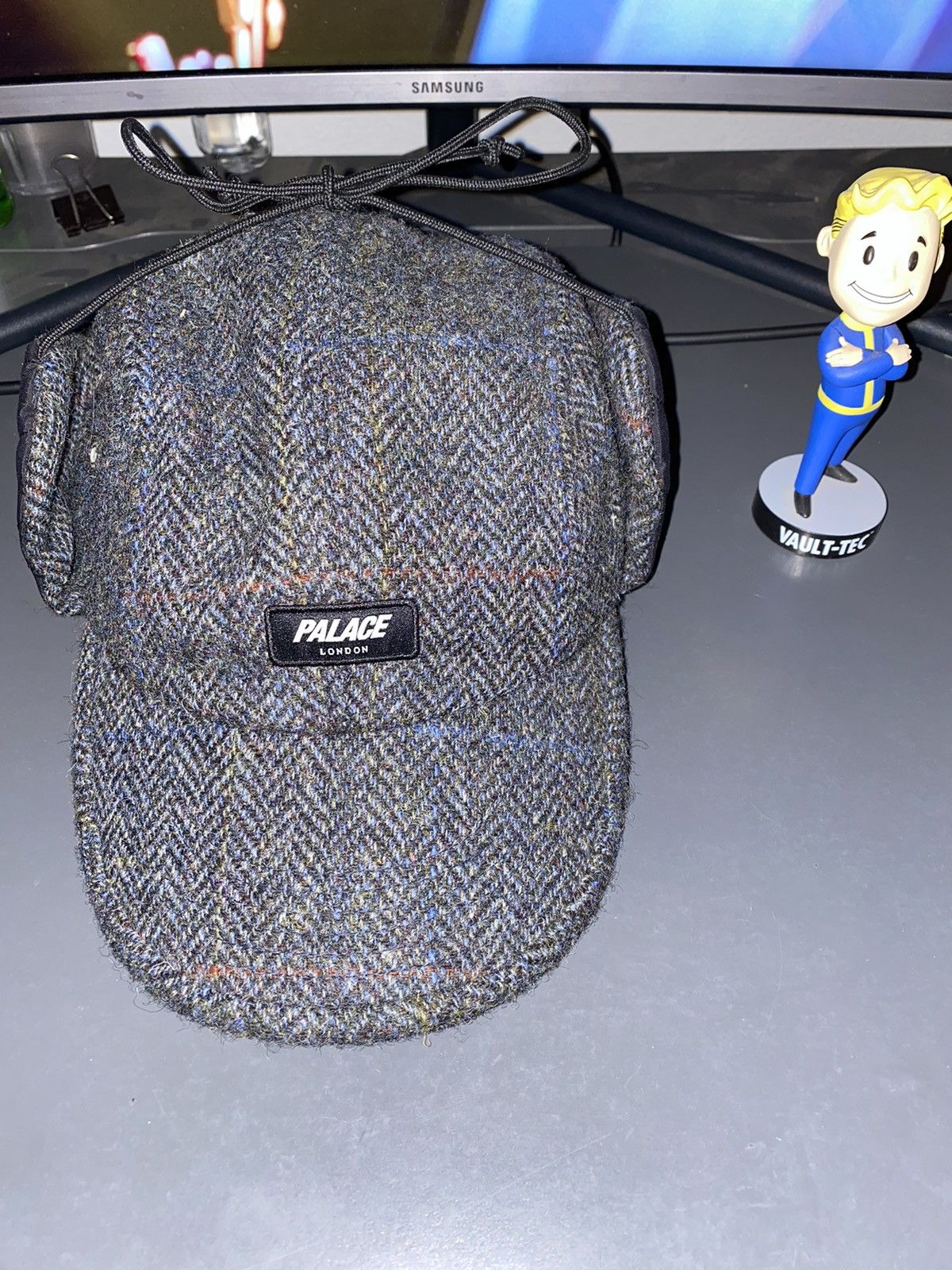 Harris Tweed × Palace Palace Harris Tweed Earflap 4-Panel | Grailed