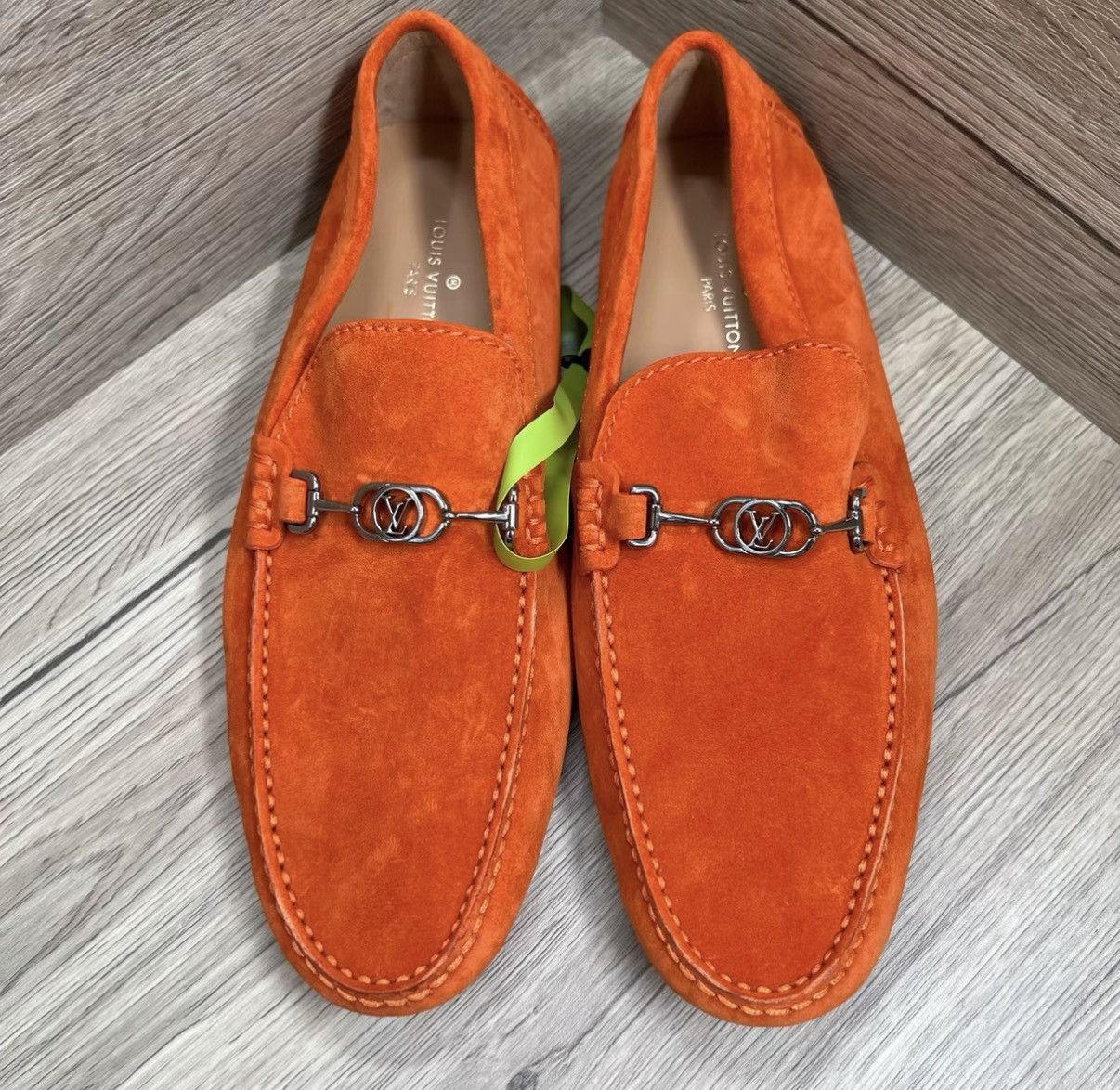 Louis Vuitton Louis Vuitton Porto Vecchio Circle Logo Driving Shoes J41 Size US 8 / EU 41 - 2 Thumbnail