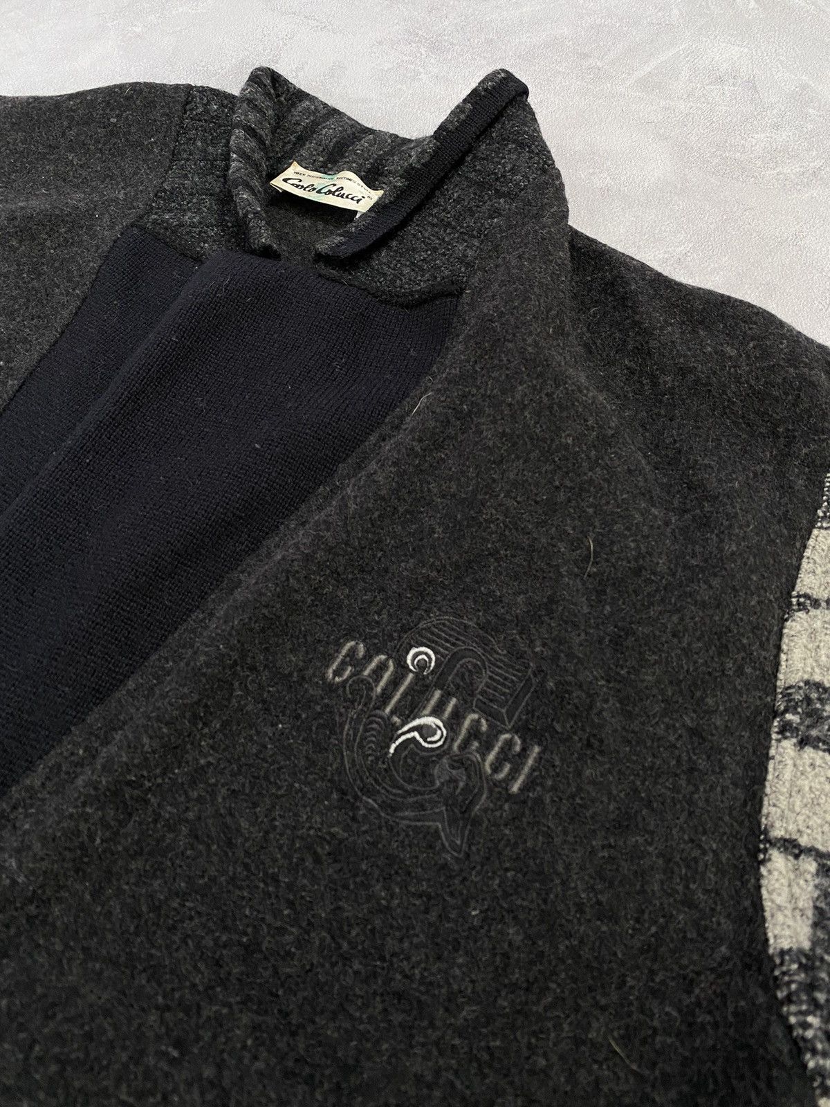 Carlo Colucci ☄️ Carlo Colluci Knitwear Jumper Jacket Wool sweater Size M / US 6-8 / IT 42-44 - 5 Thumbnail