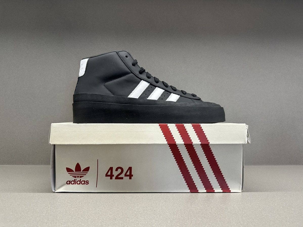 424 × Adidas Adidas Pro Model 424 Black Size US 5.5 / EU 38 - 3 Thumbnail