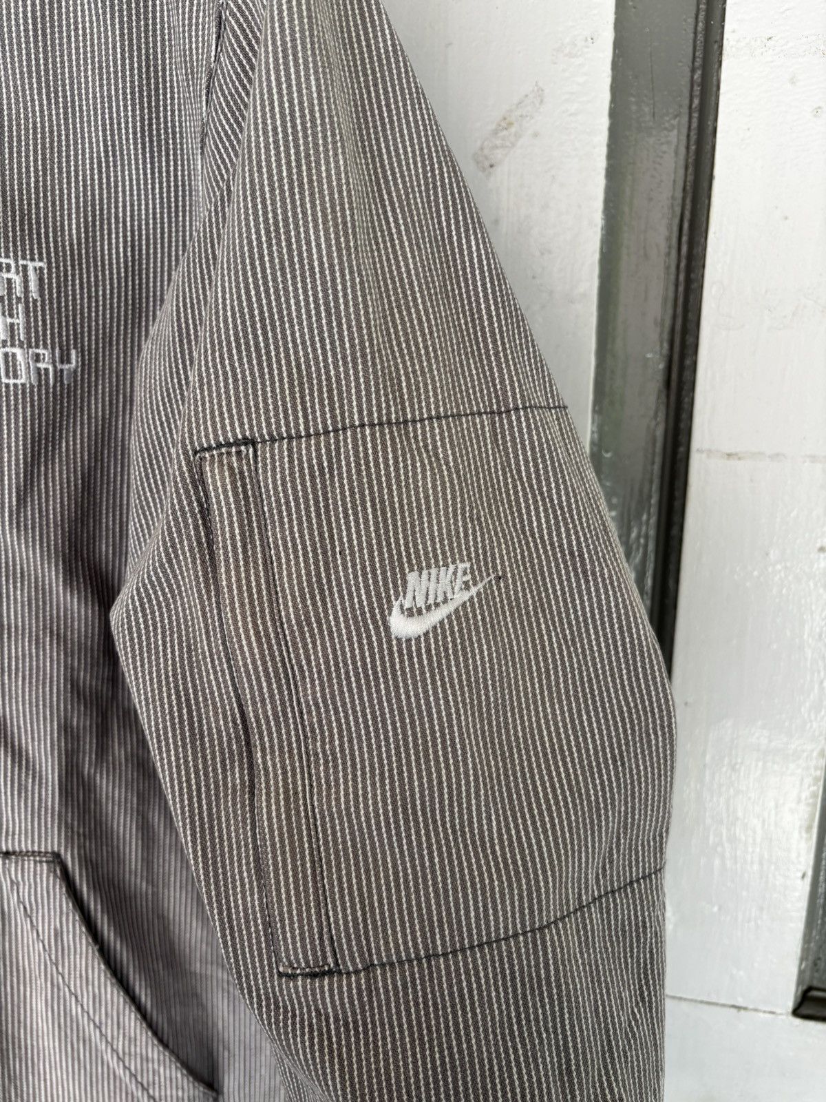 Nike RARE! Vintage 2000’s Worn Nike NSAL Jacket Size US L / EU 52-54 / 3 - 5 Thumbnail