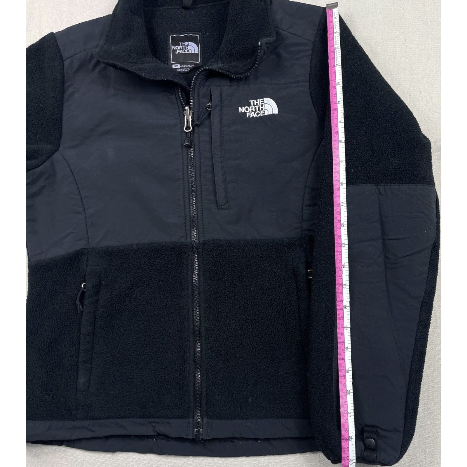 The North Face VINTAGE The North Face Denali Jacket Womens Small Black Full Zip Ski Size S / US 4 / IT 40 - 5 Thumbnail