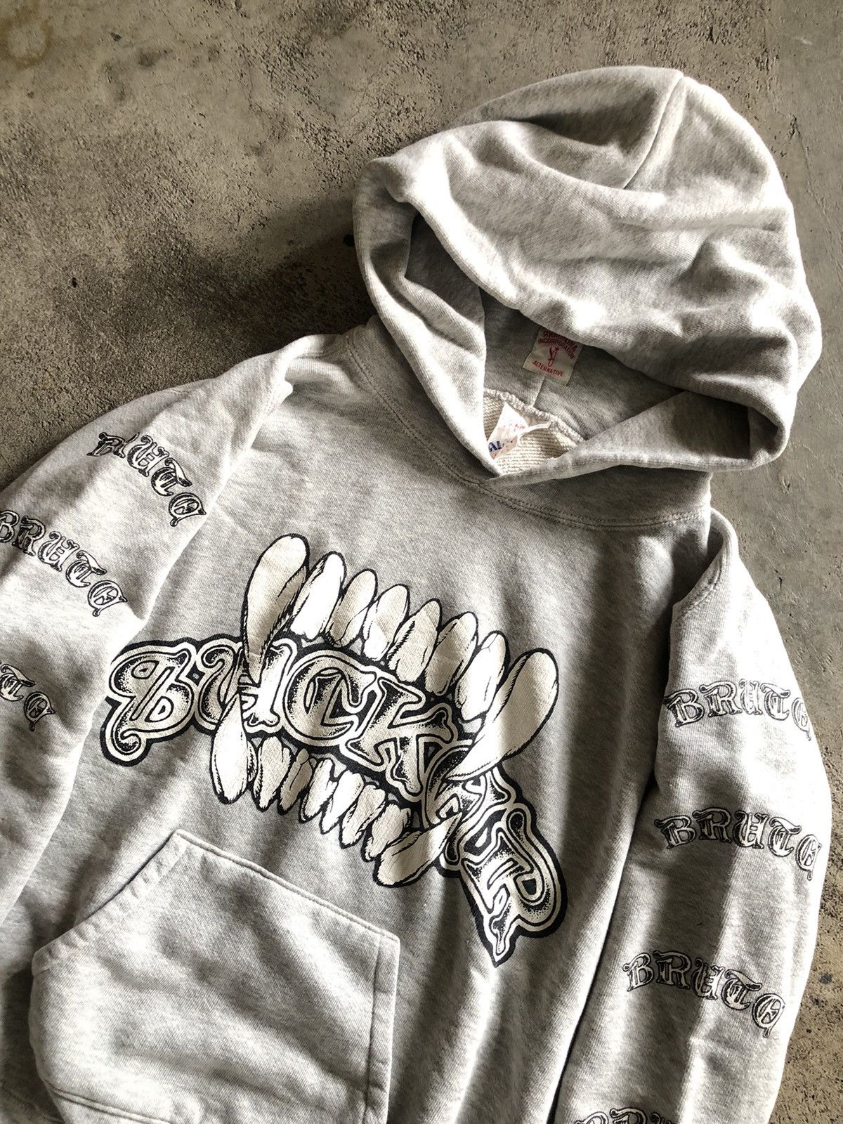 Japanese Brand × Vintage JAPANESE RNA ALTERNATIVE “SUCKER” HOODIE Size US M / EU 48-50 / 2 - 4 Thumbnail