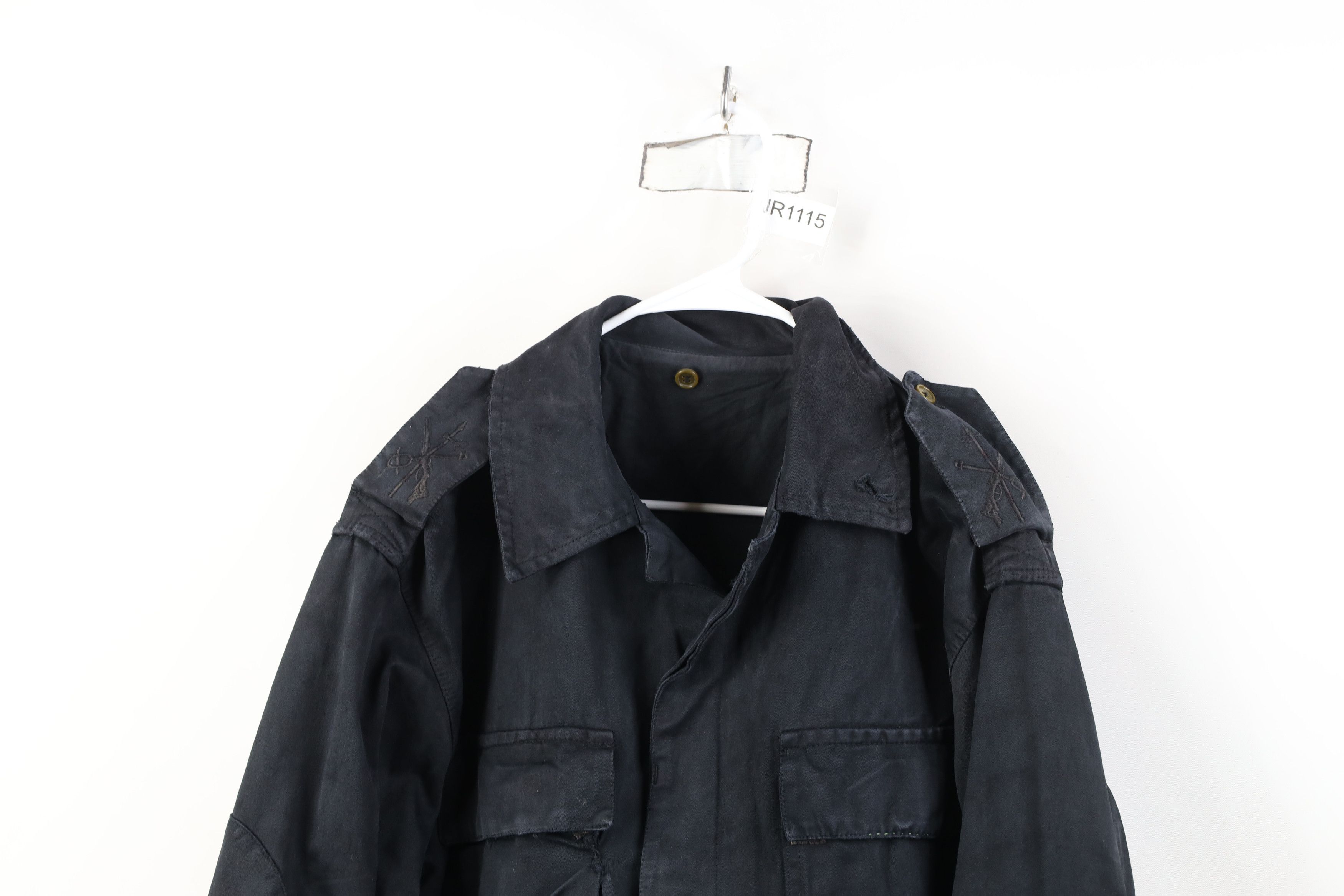 Vintage Vintage 70s Streetwear Military Field BDU Chore Jacket Size US L / EU 52-54 / 3 - 2 Thumbnail