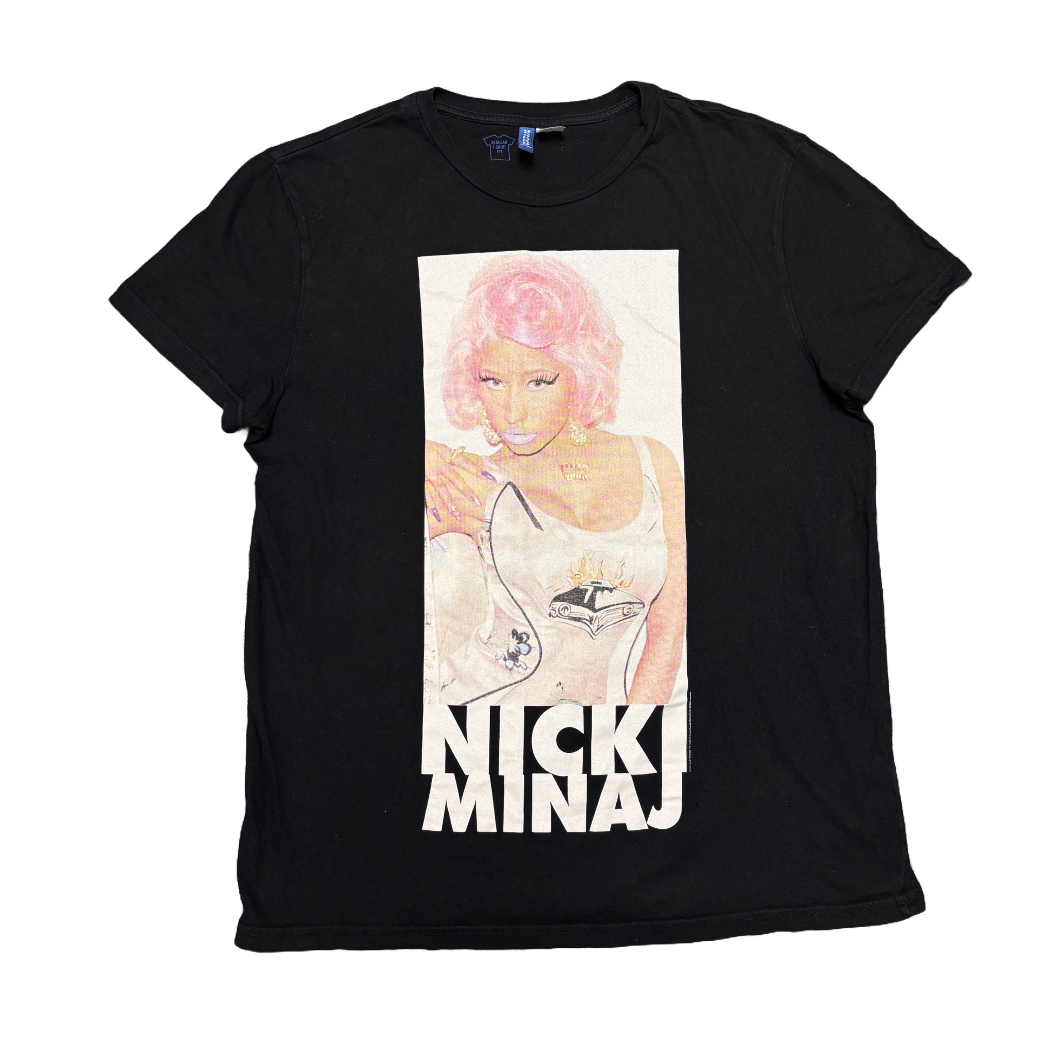 Band Tees × Divided × Rap Tees Nicki Minaj Shirt Hip Hop Rap Tee Lady Gaga Rihanna Size US L / EU 52-54 / 3 - 1 Thumbnail