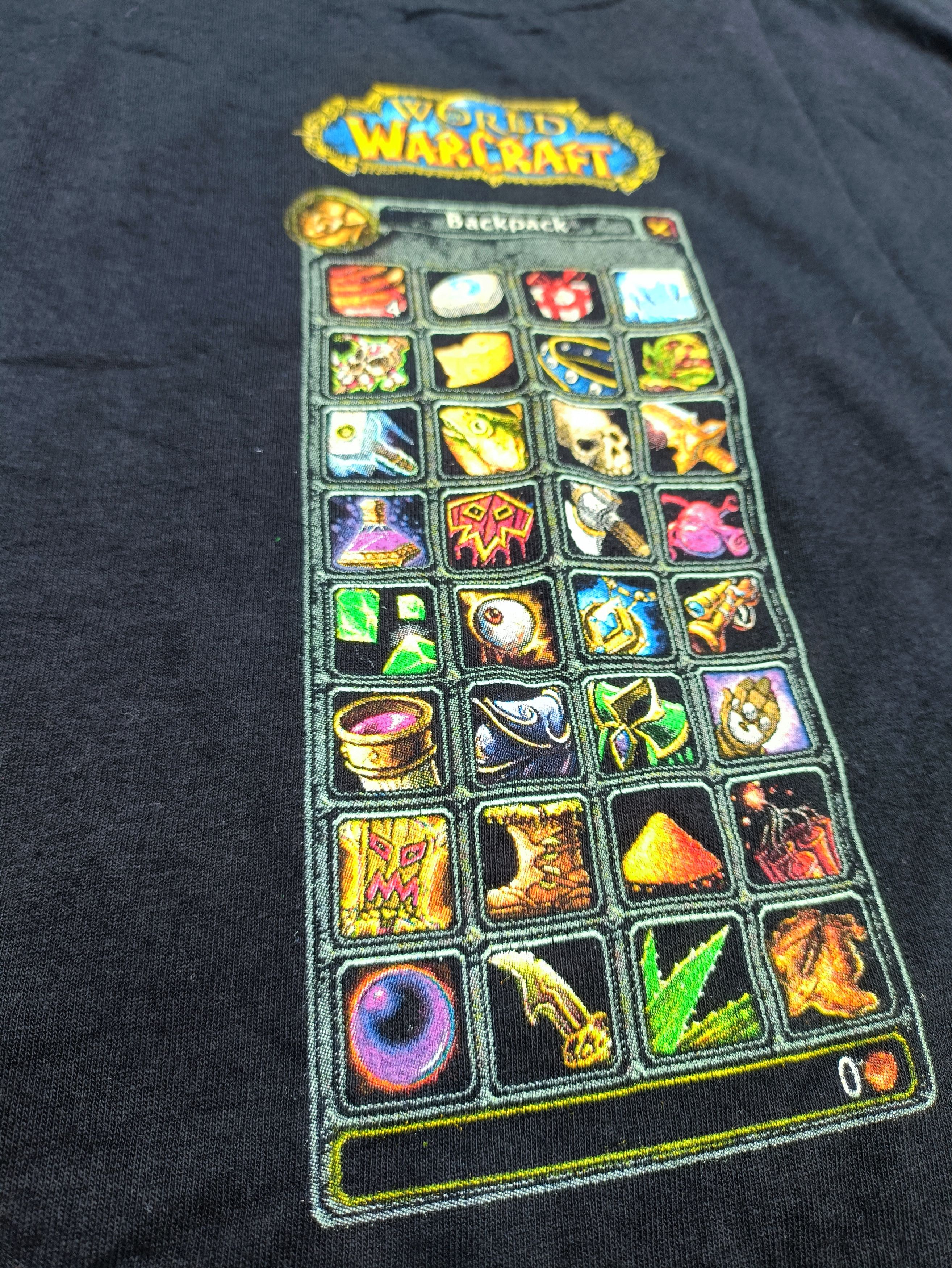 Anime Vintage Y2K World Of WarCarft Rare Size US L / EU 52-54 / 3 - 6 Thumbnail