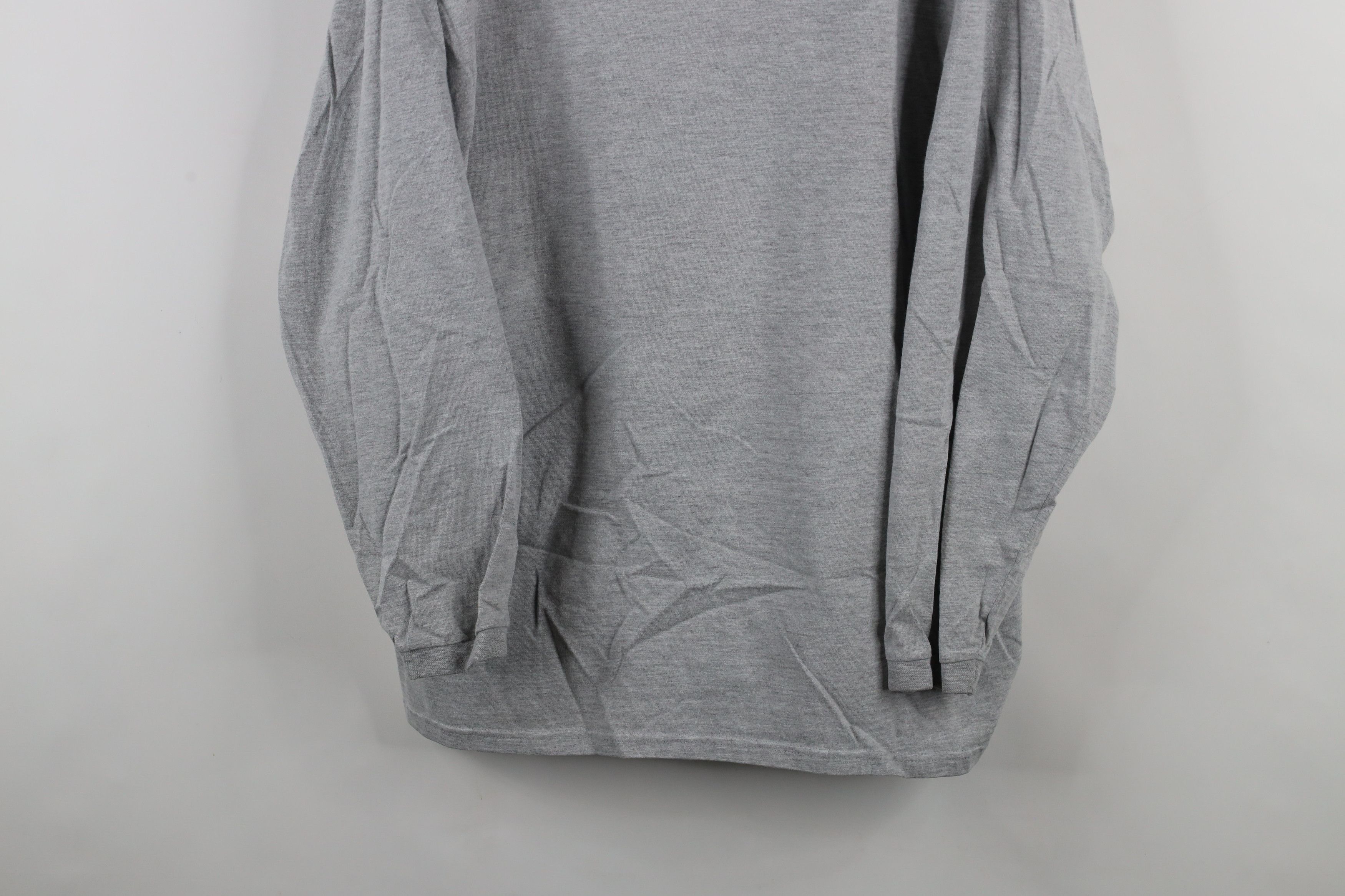 Vintage Vinage 90s Streetwear Heavyweight Cotton Long Sleeve T-Shirt Size US L / EU 52-54 / 3 - 3 Thumbnail